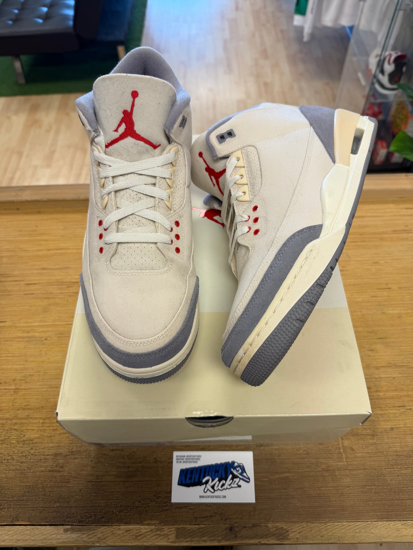 Jordan 3 Retro “Muslin” (Sz 13)