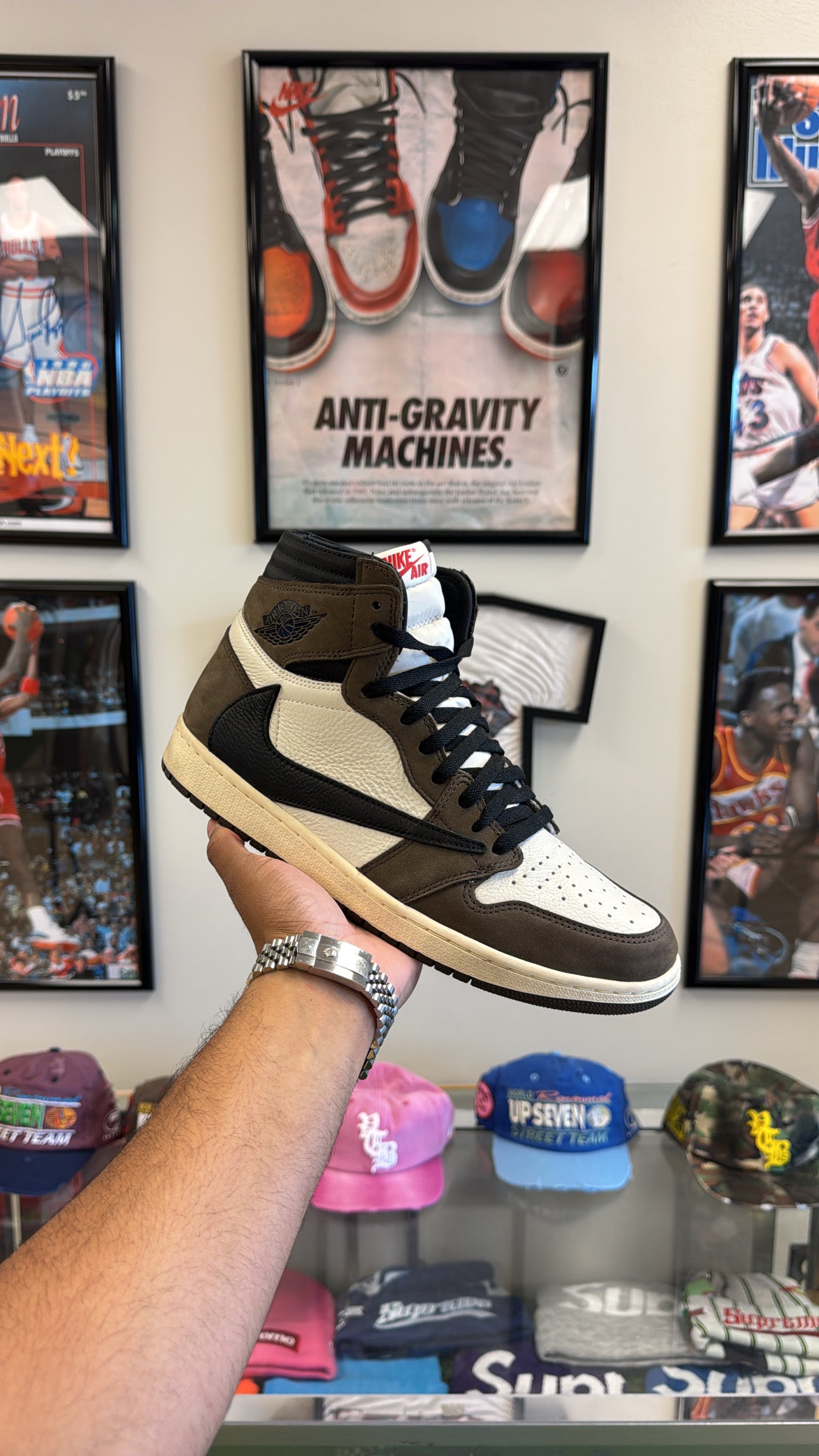 Jordan 1 Retro High OG SP “Travis Scott Mocha” (Sz 11)