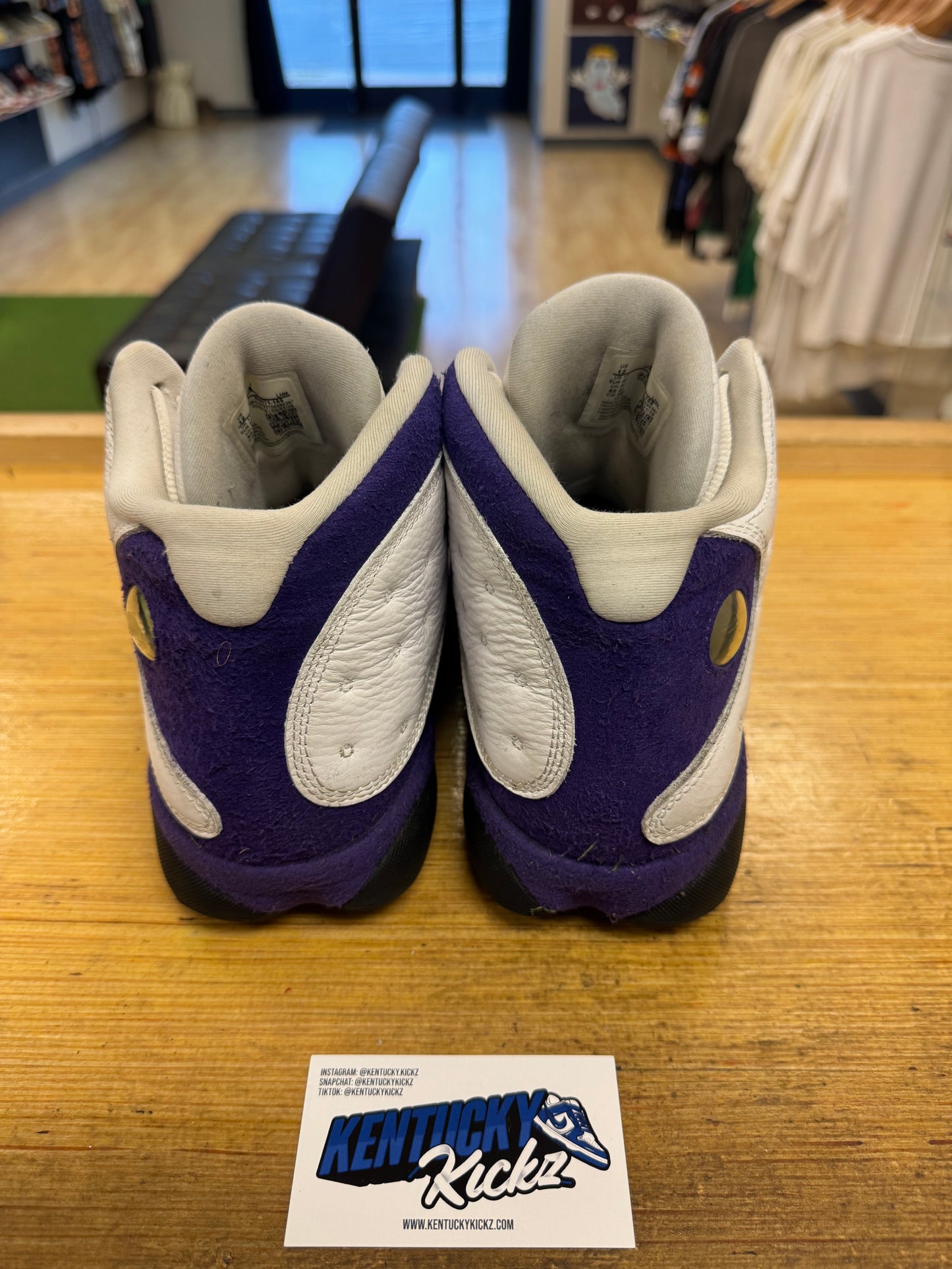 Jordan 13 Retro “Lakers” (Sz 12)