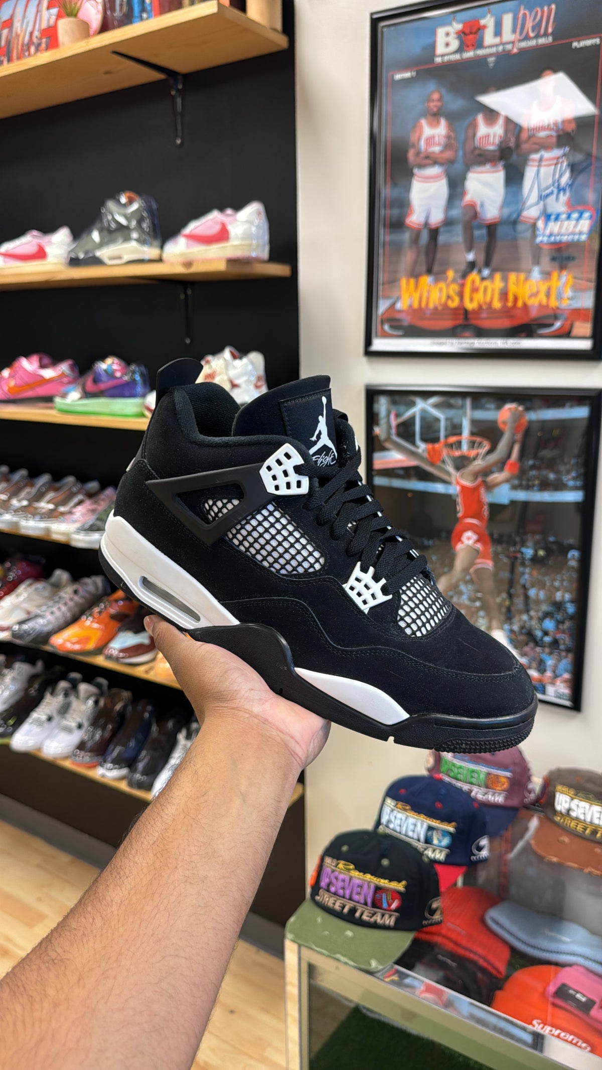 Jordan 4 Retro “White Thunder” (Sz 12)