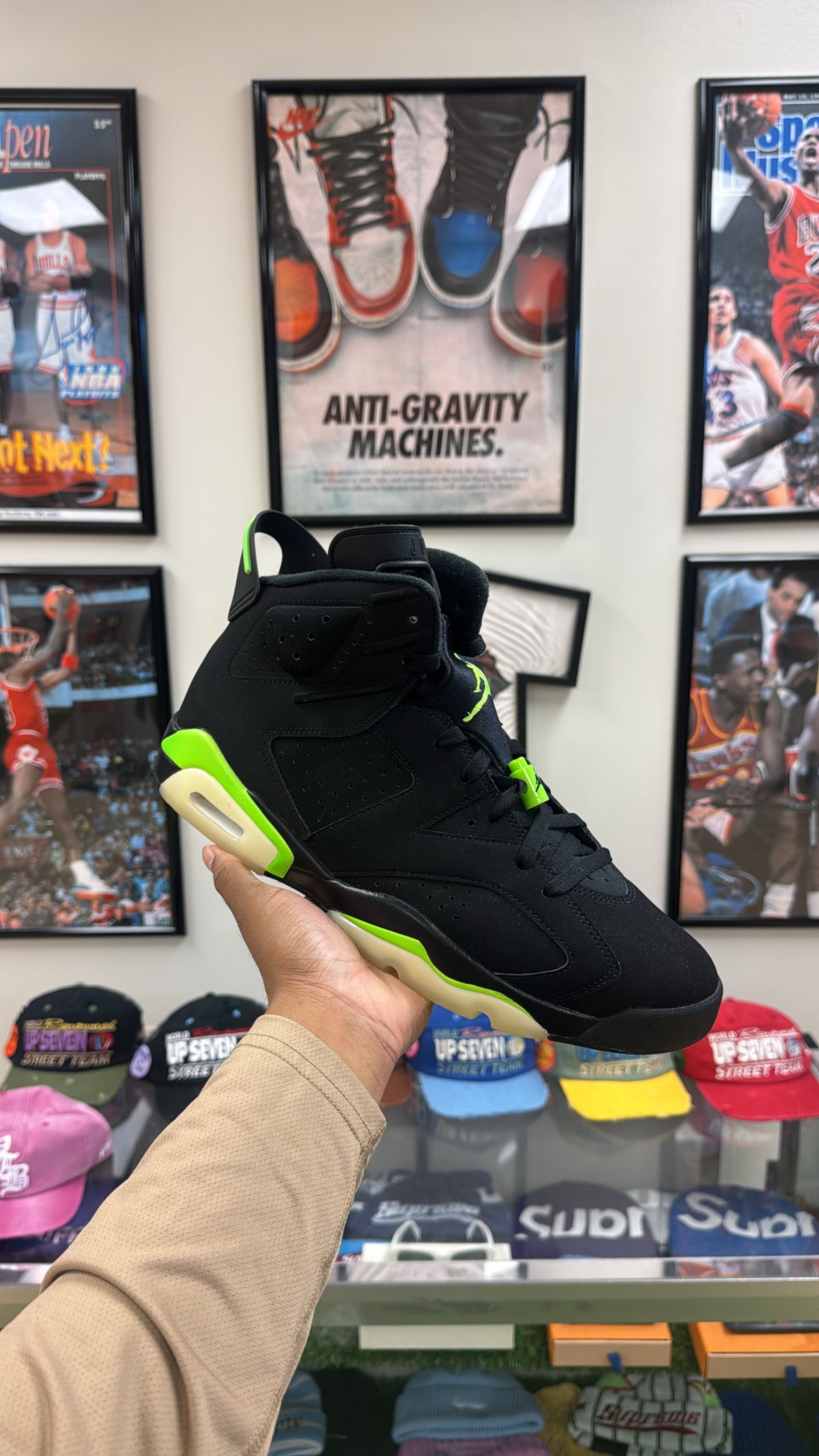 Jordan 6 Retro “Electric Green” (Sz 13)