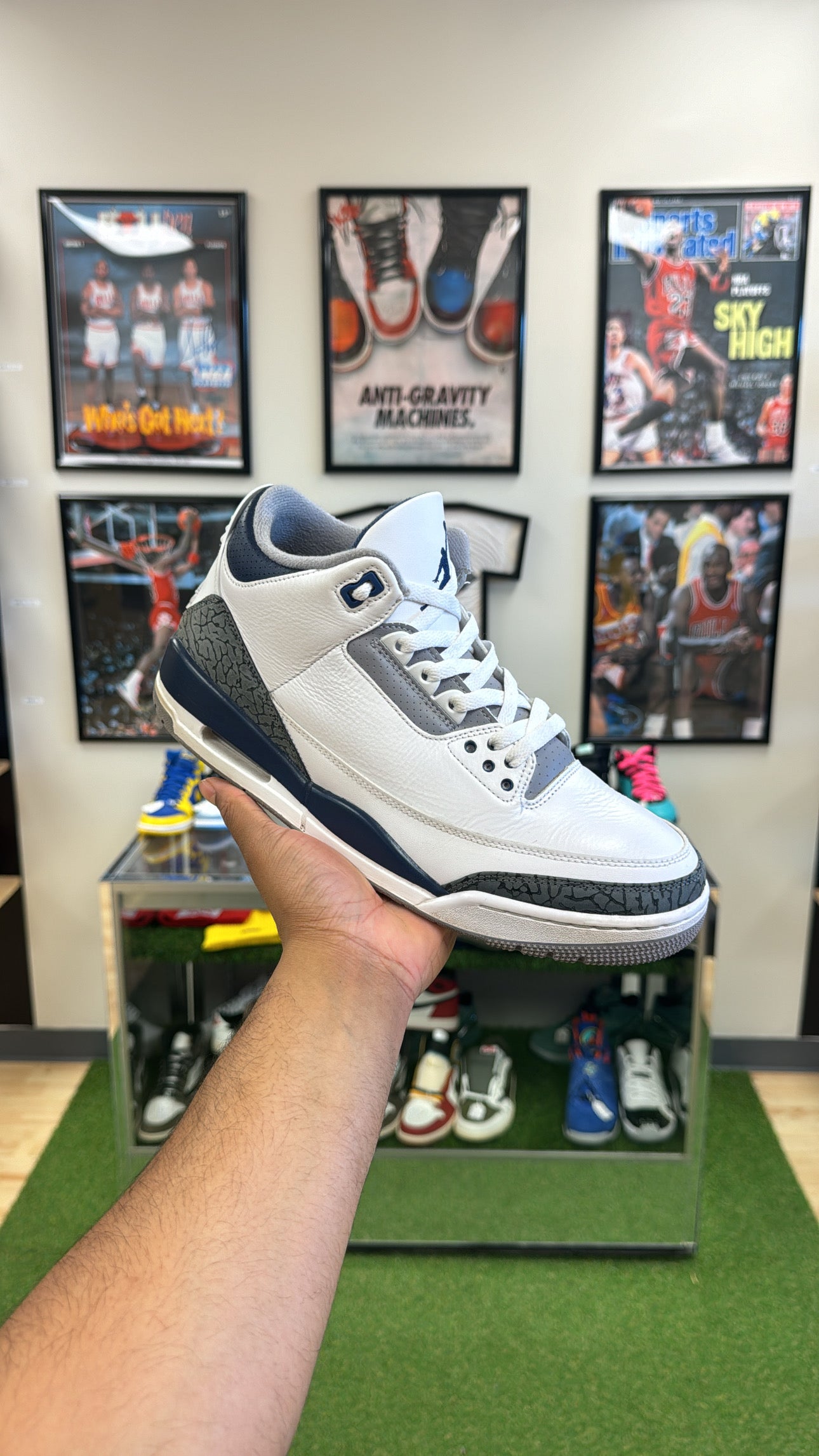 Jordan 3 Retro “Midnight Navy” (Sz 10.5)