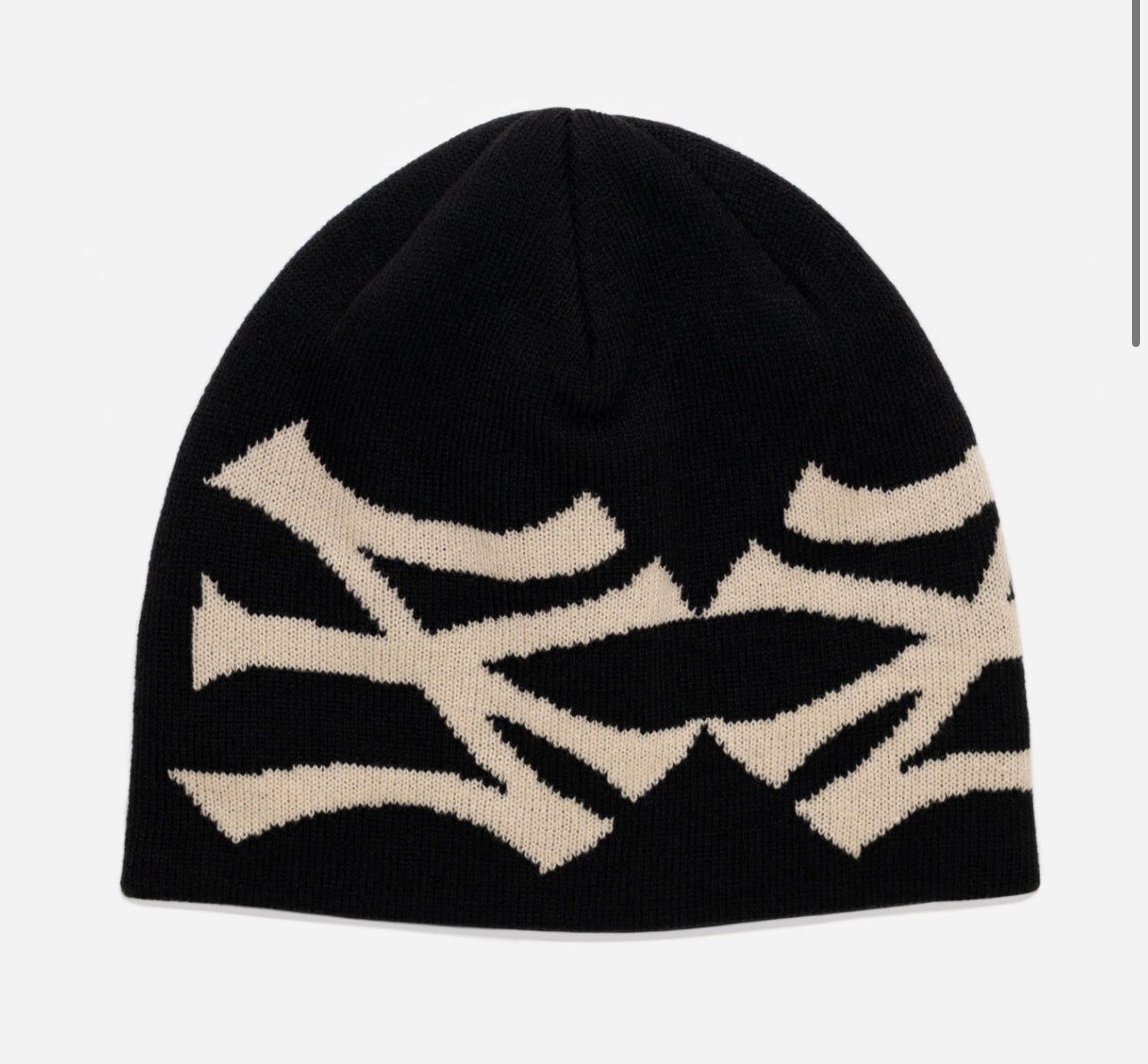 oMA NY NY SKULL CAP (BLACK/CREAM)