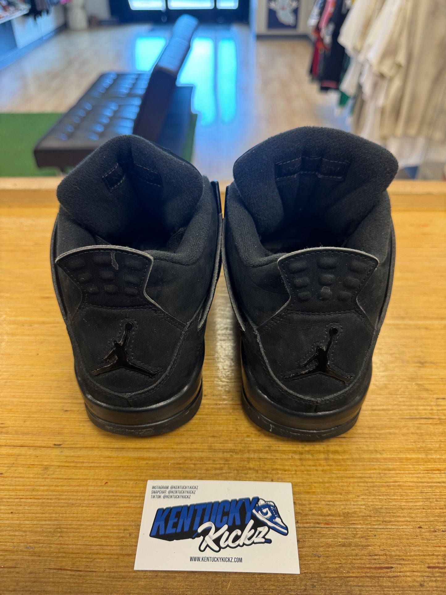 Jordan 4 Retro “Black Cat” 2020 (Sz 10)