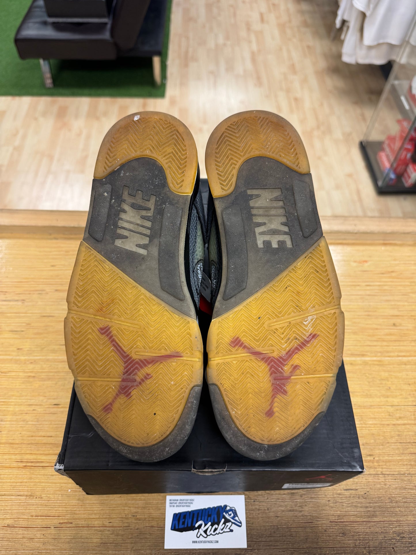 Jordan 5 Retro “Off-White Muslin” (Sz 10.5)