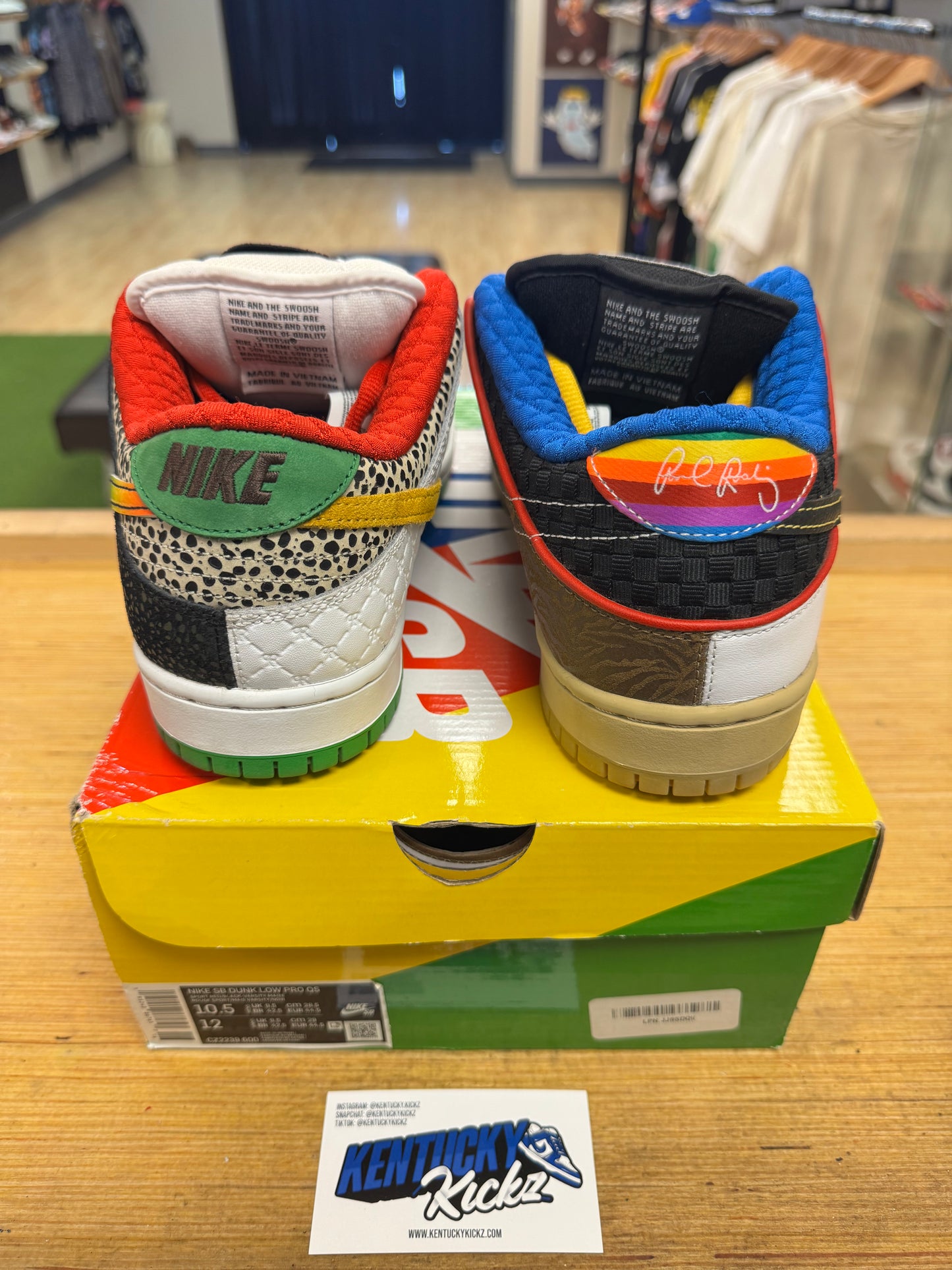 SB Dunk Low “What The Paul” (Sz 10.5)