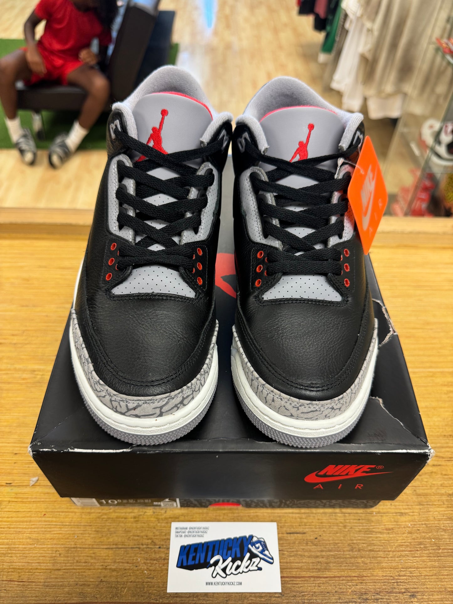 Jordan 3 Retro OG “Black Cement” 2024 (Sz 10.5)