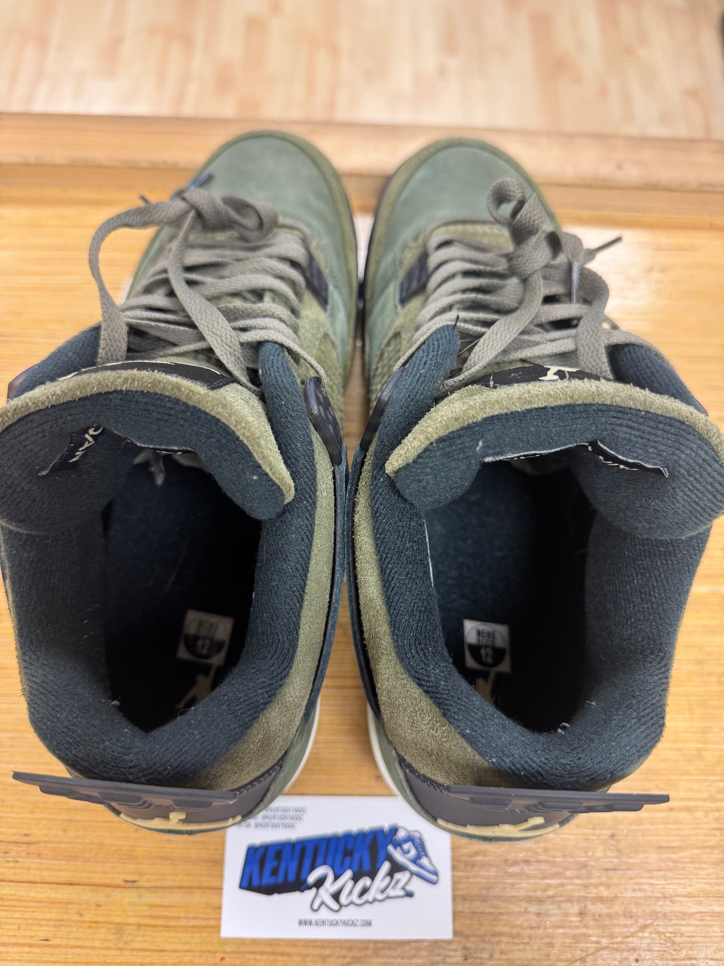 Jordan 4 Retro “Craft Medium Olive” (Sz 12)