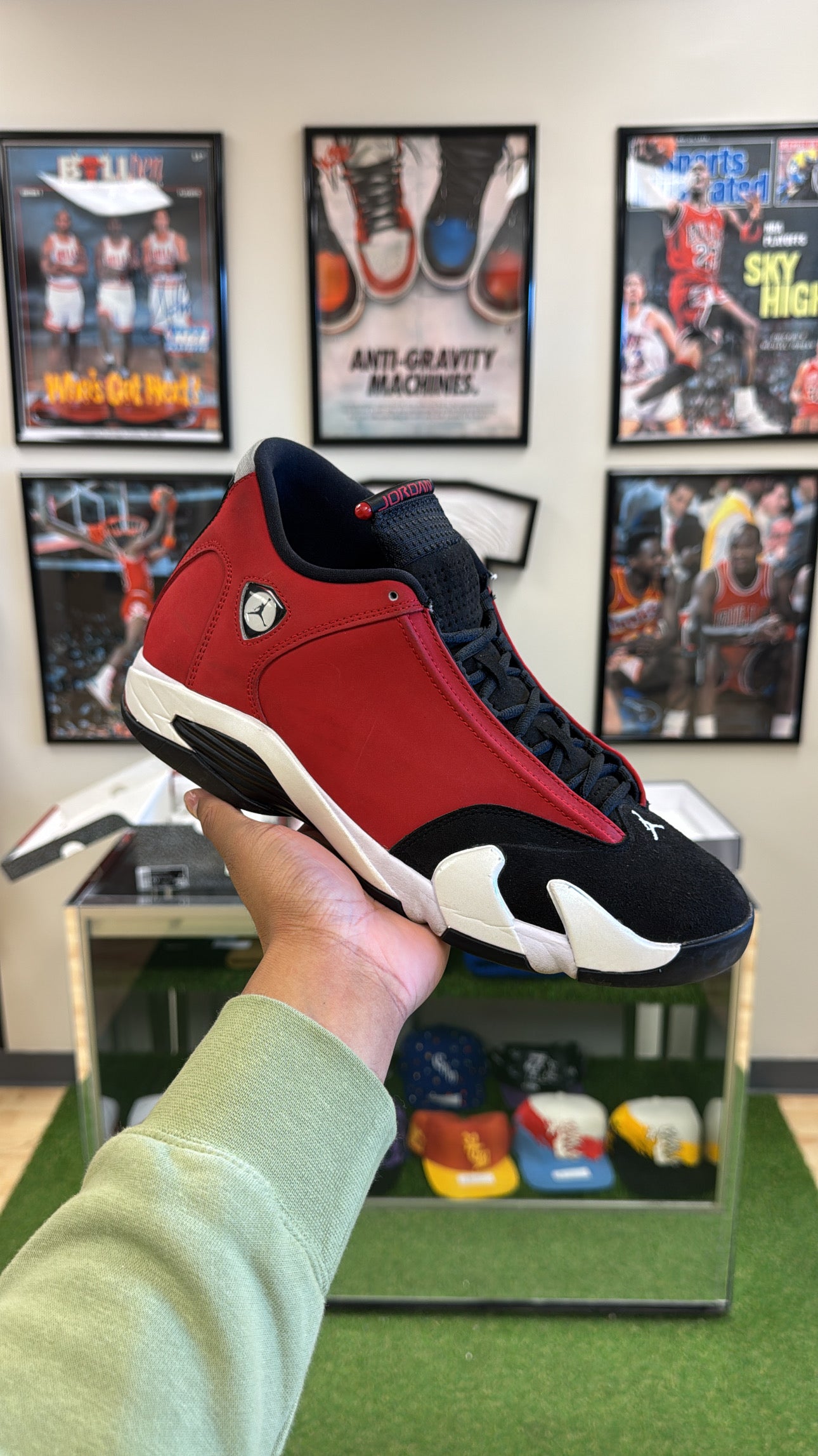 Jordan 14 Retro “Gym Red Toro” (Sz 11)