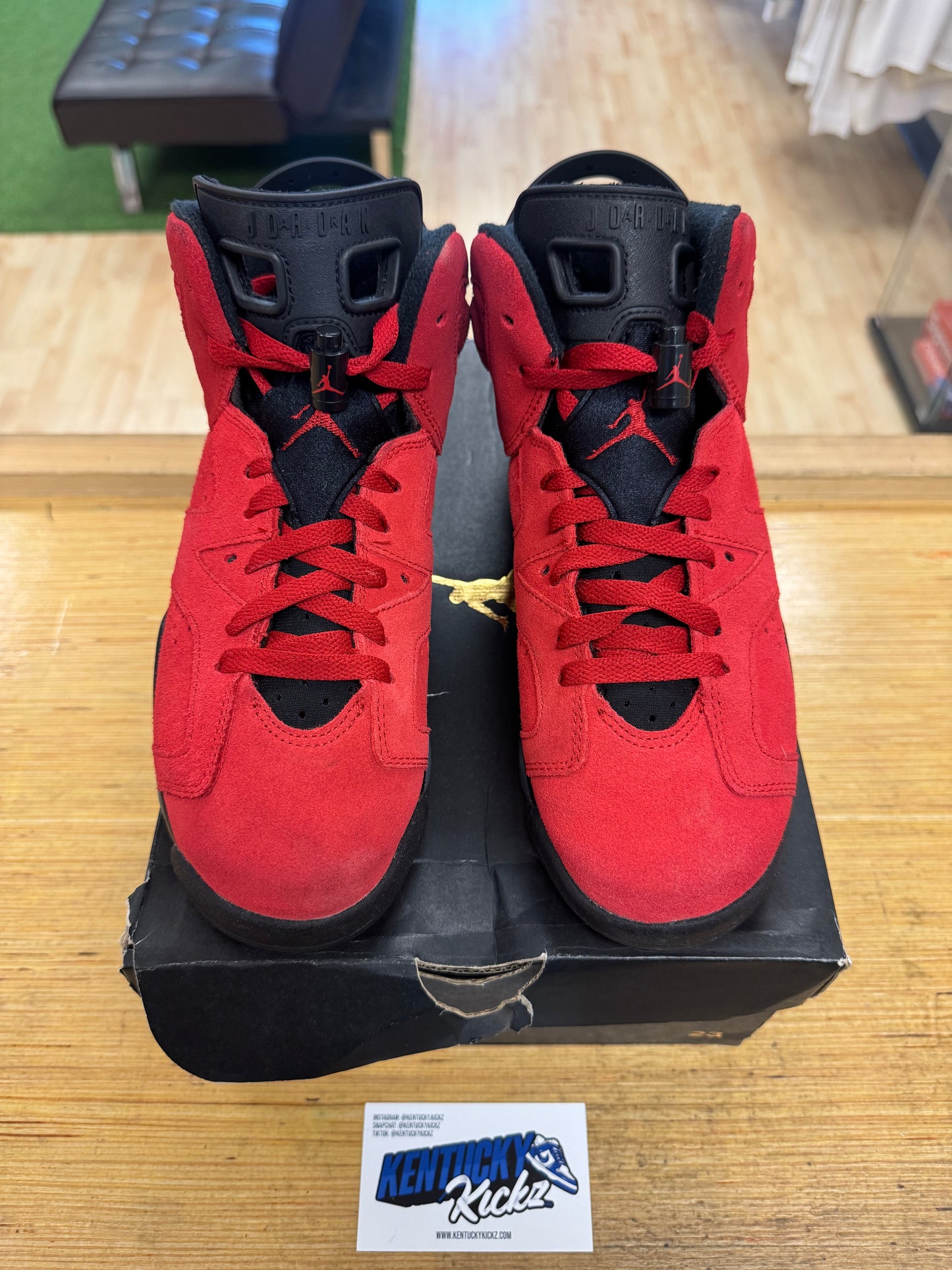 Jordan 6 Retro “Toro Bravo” (Sz 7Y)