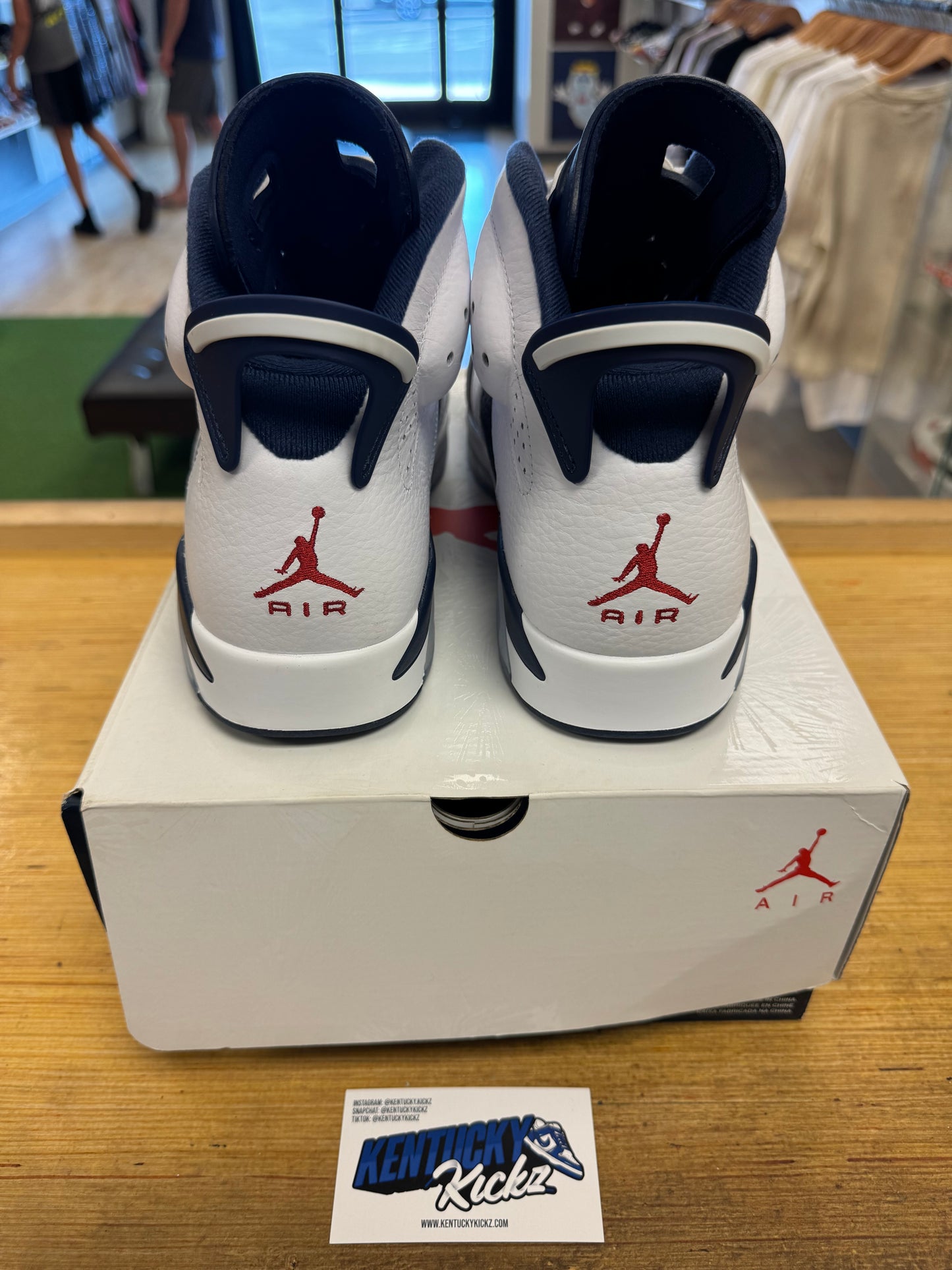 Jordan 6 Retro “Olympic” 2024 (Sz 10.5)