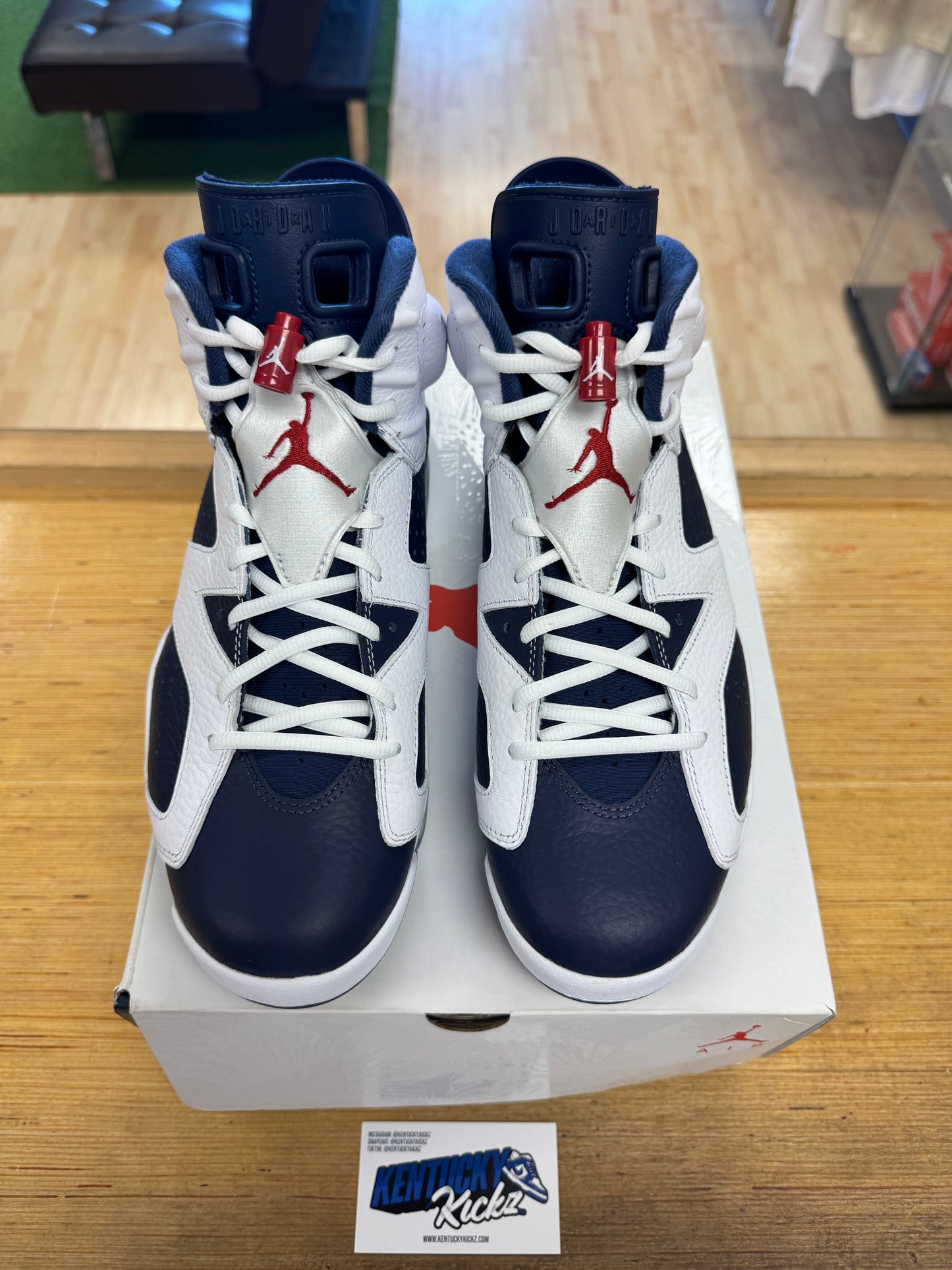 Jordan 6 Retro “Olympic” 2024 (Sz 10.5)