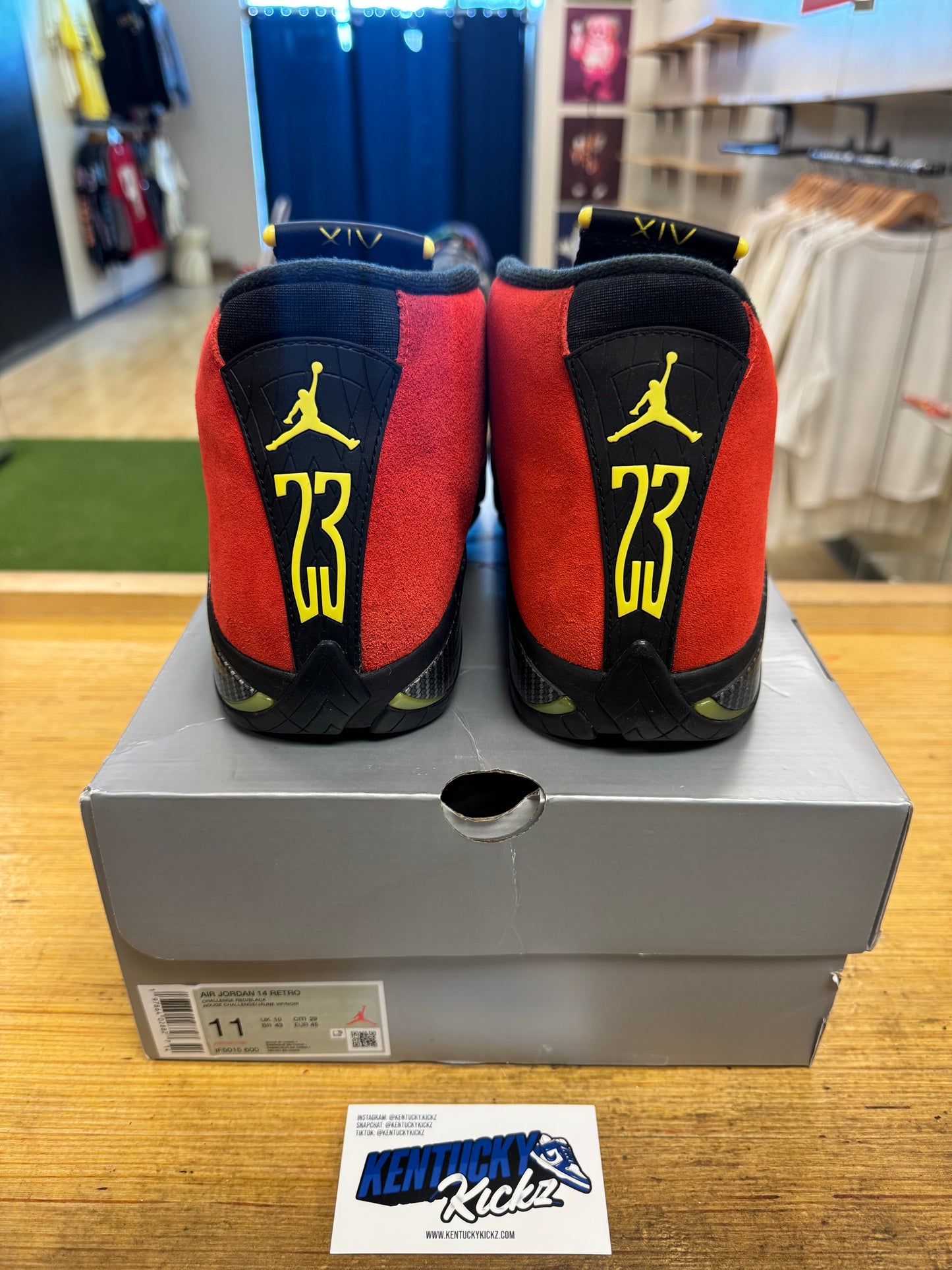 Jordan 14 Retro “Ferrari” 2025 (Sz 11)