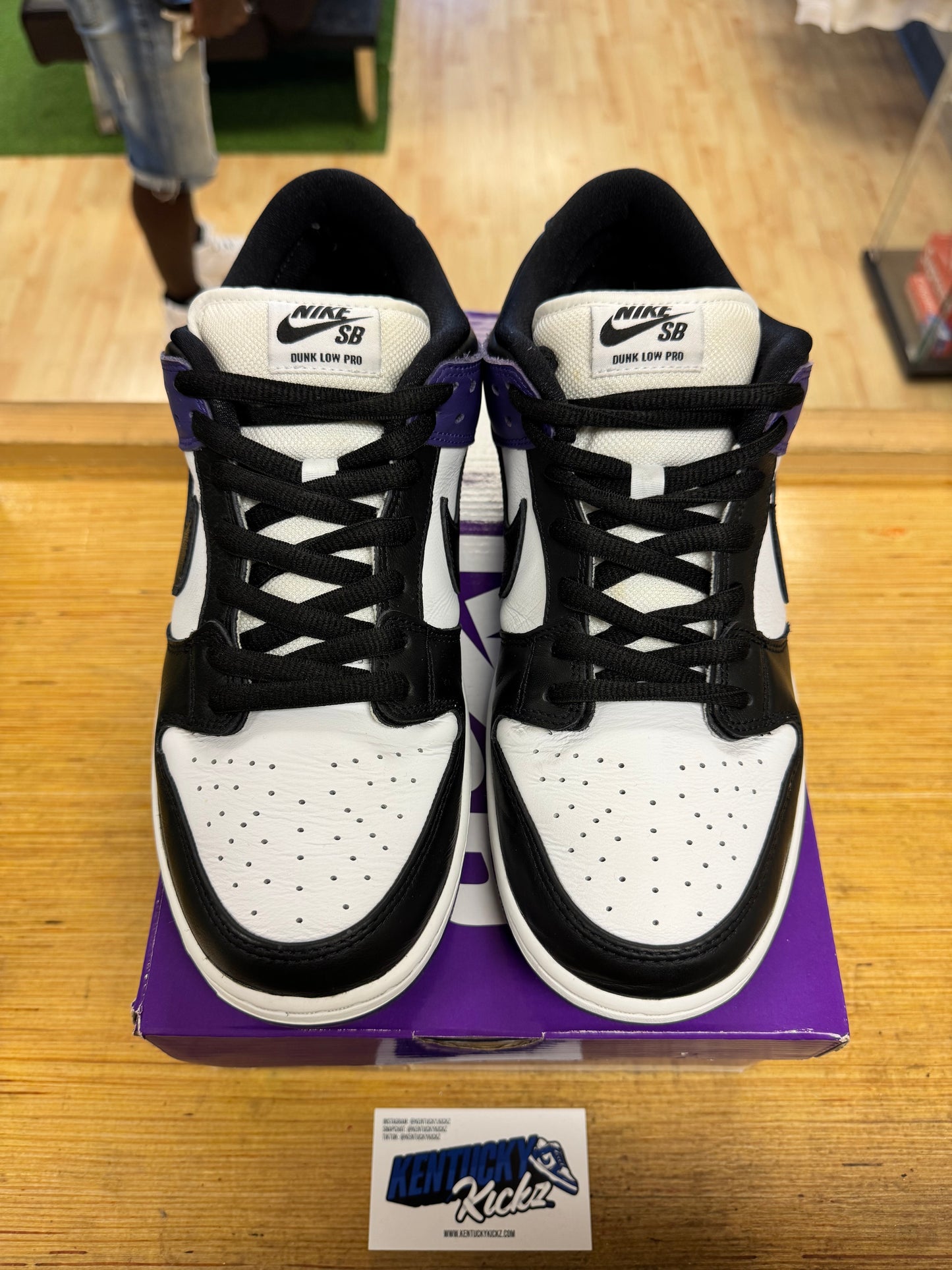 SB Dunk Low “Court Purple” (Sz 12)