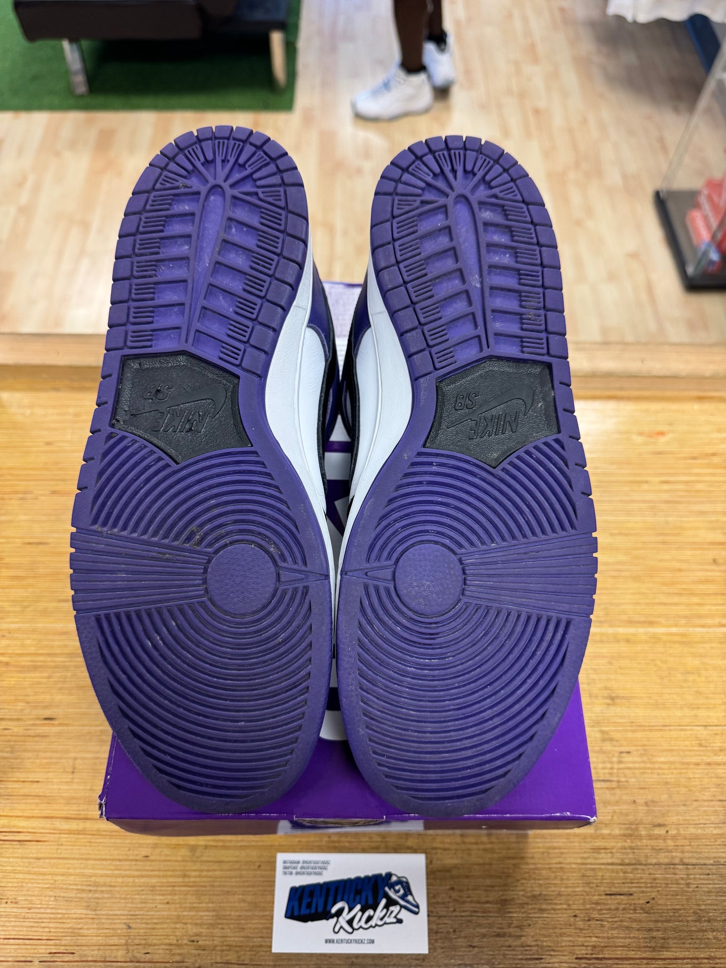 SB Dunk Low “Court Purple” (Sz 12)