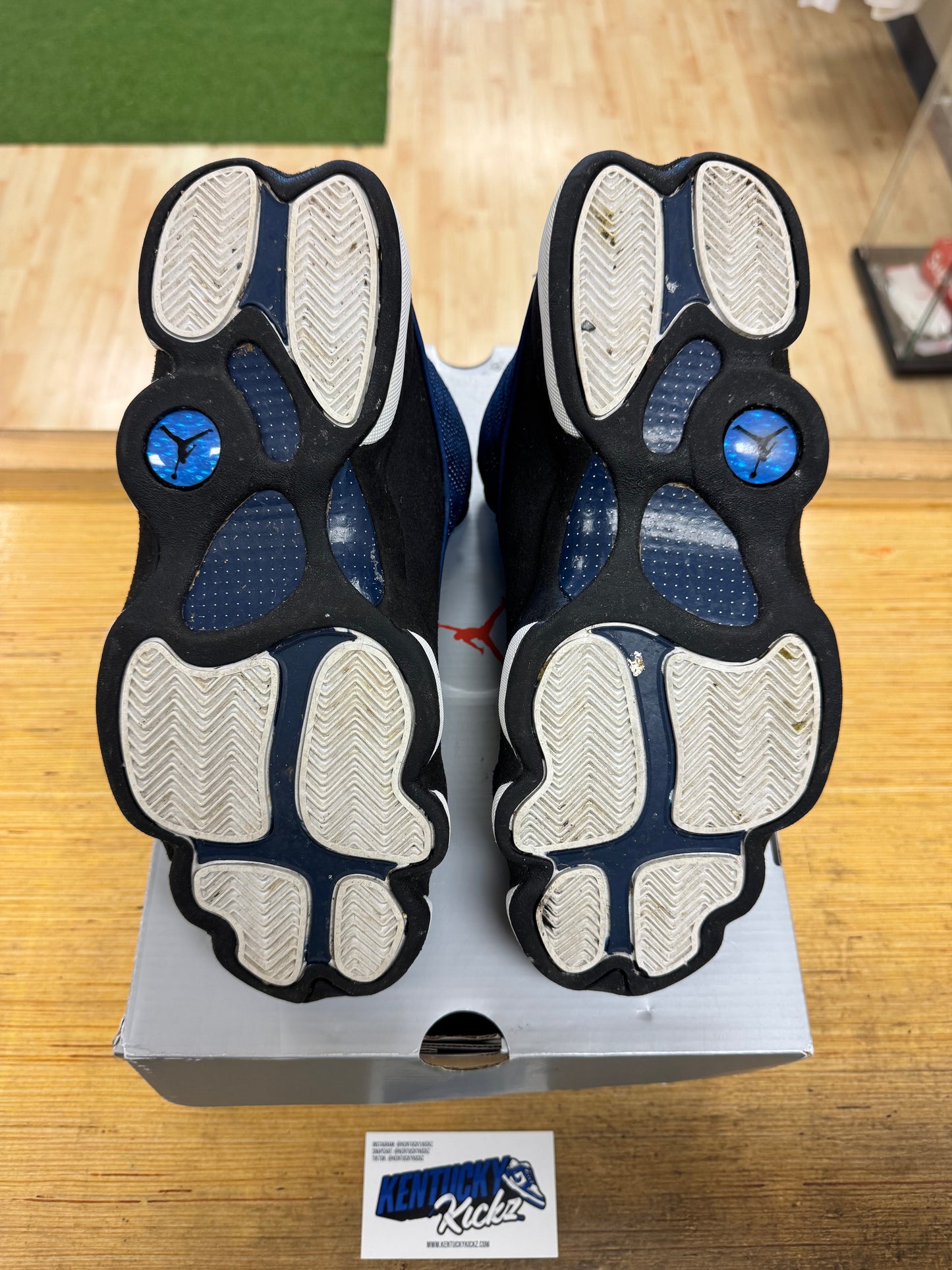 Jordan 13 Retro “Brave Blue” (Sz 10.5)