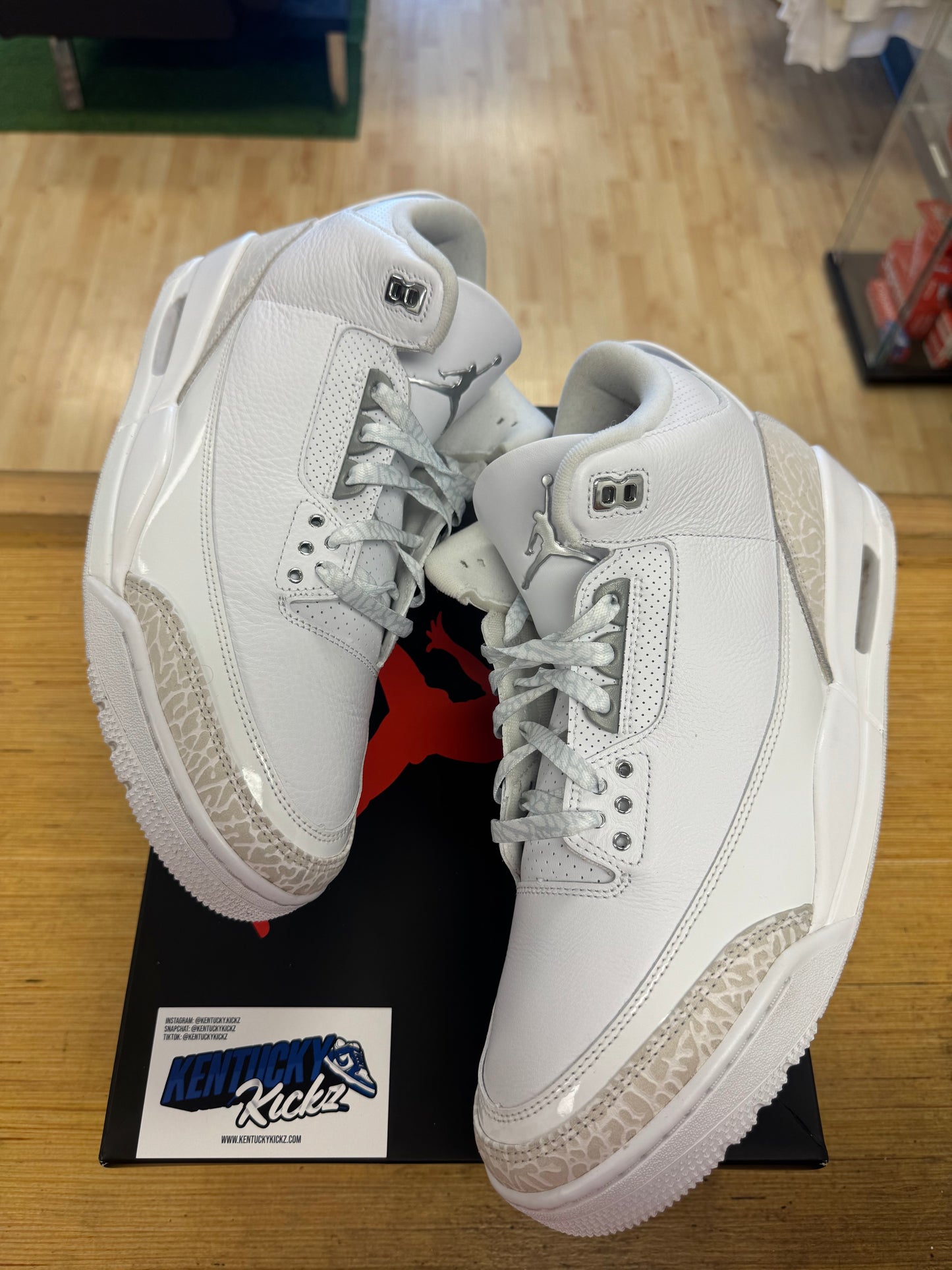 Jordan 3 Retro “Pure Money” 2025 (Sz 12)
