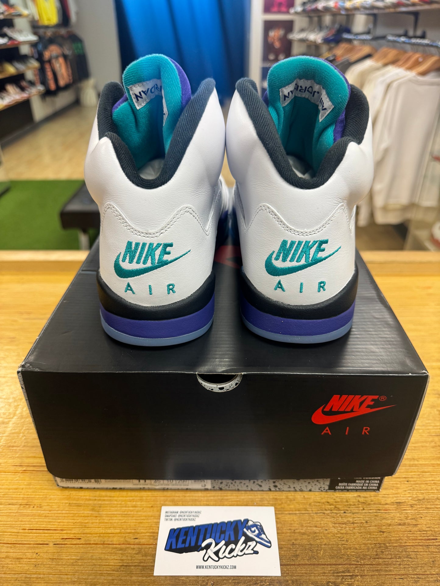 Jordan 5 Retro “Grape” 2025 (Sz 11)