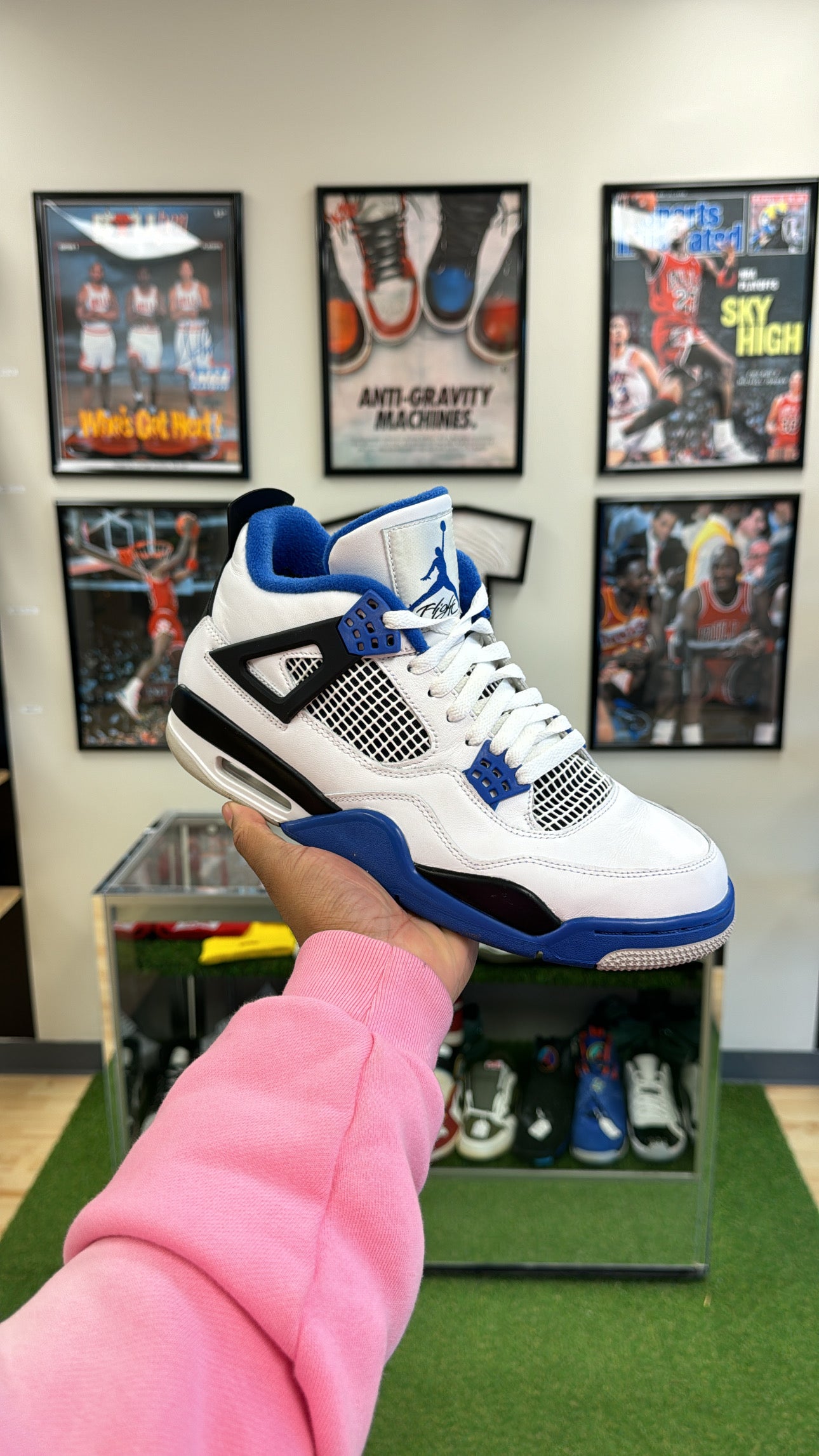 Jordan 4 Retro “Motorsport” 2017 (Sz 10.5)