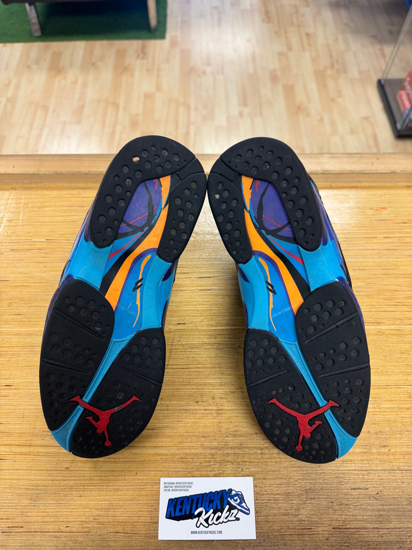 Jordan 8 Retro “Aqua” 2015 (Sz 10)