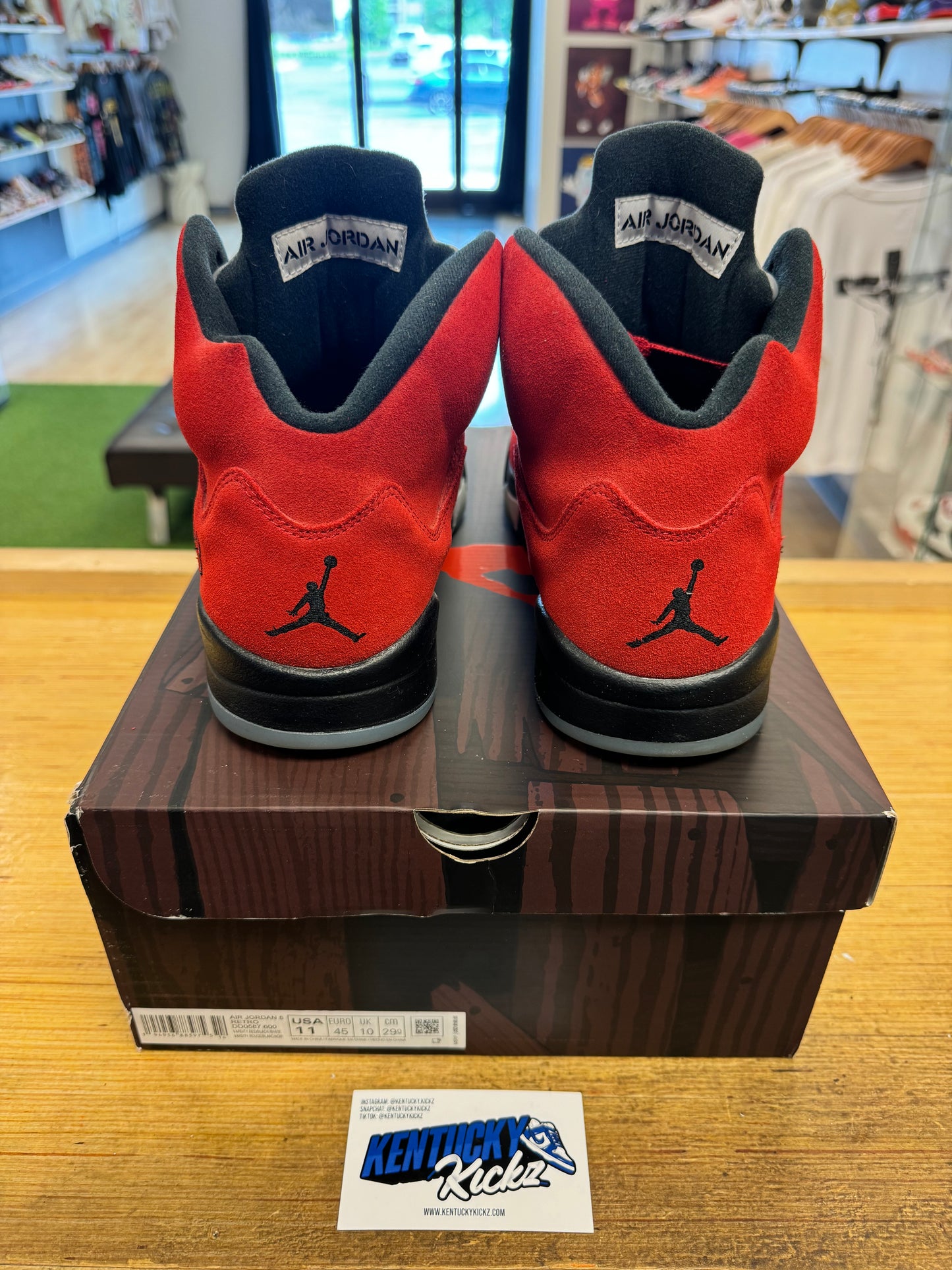 Jordan 5 Retro “Raging Bull” 2021 (Sz 11)