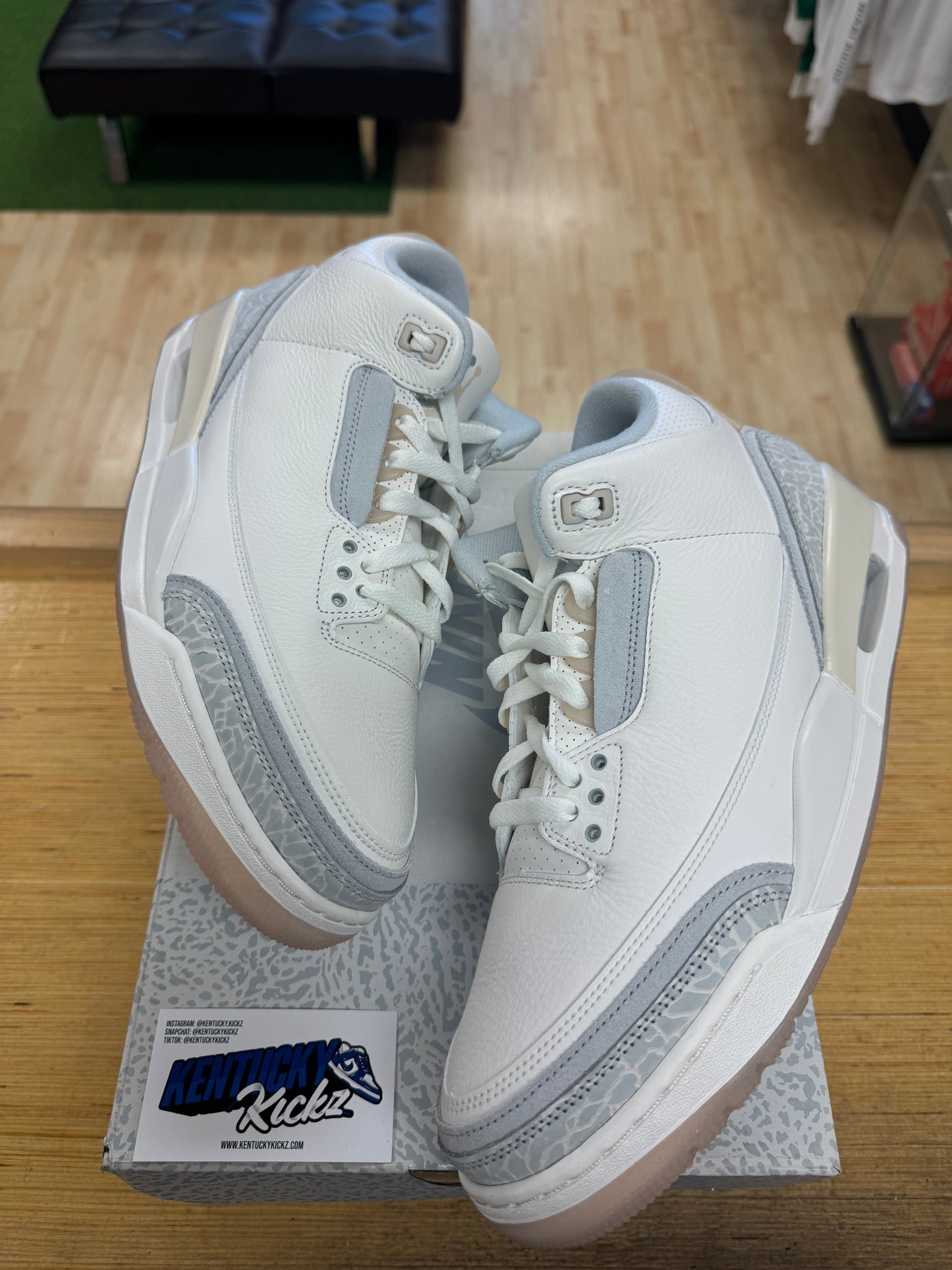 Jordan 3 Retro “Craft Ivory” (Sz 12)