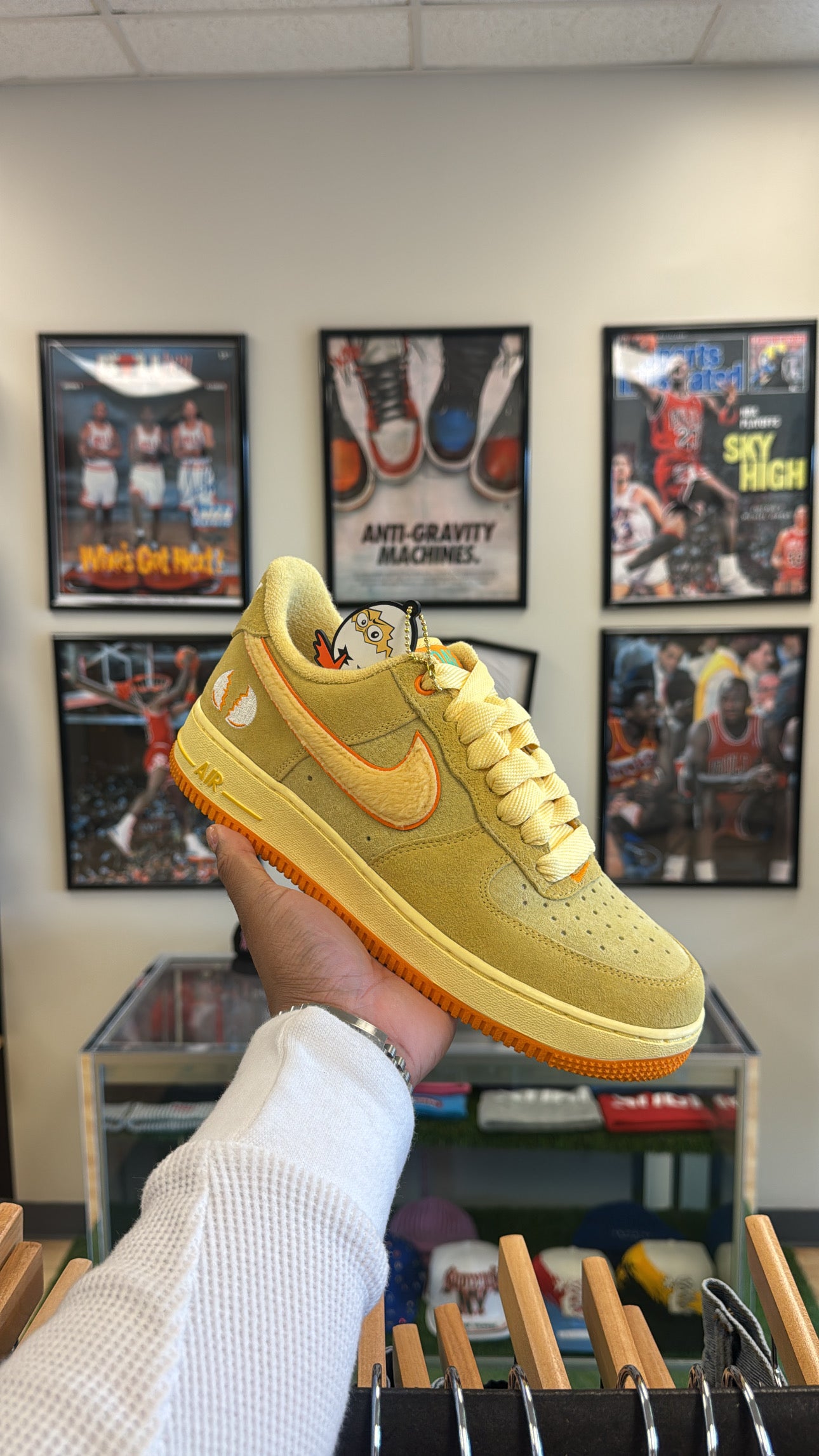 Air Force 1 Low “Ducks of a feather University of Oregon Duck or Egg” (Sz 8.5)