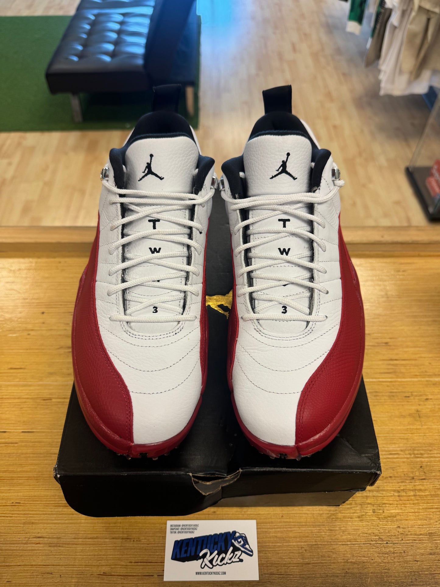 Jordan 12 Retro Low Golf “Cherry” (Sz 13)