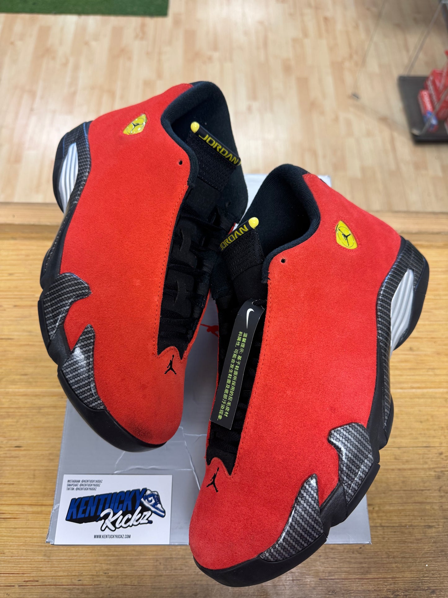 Jordan 14 Retro “Ferrari” 2025 (Sz 11)