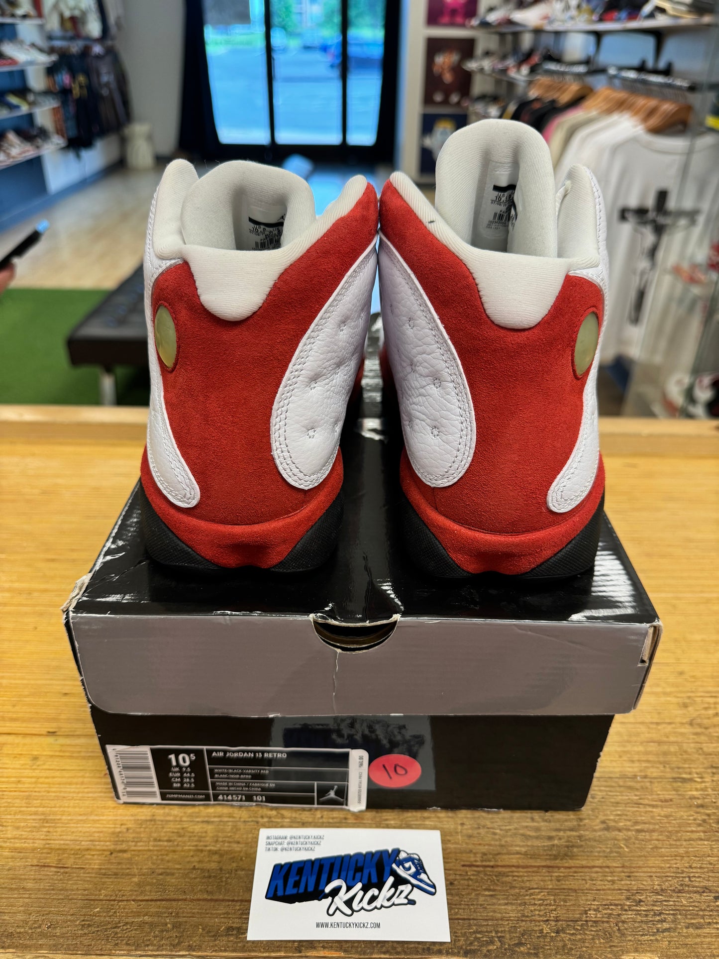 Jordan 13 Retro “Cherry” 2010 (Sz 10.5)