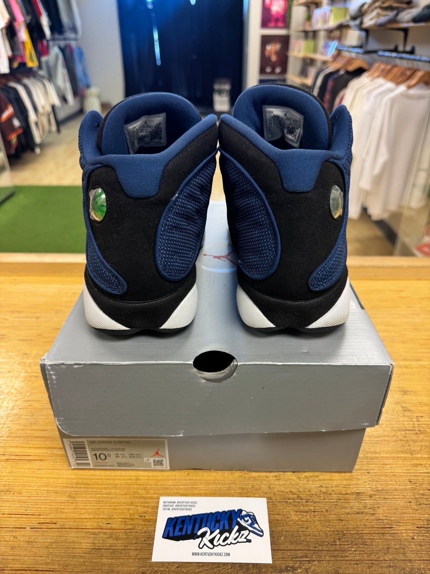 Jordan 13 Retro “Brave Blue” (Sz 10.5)