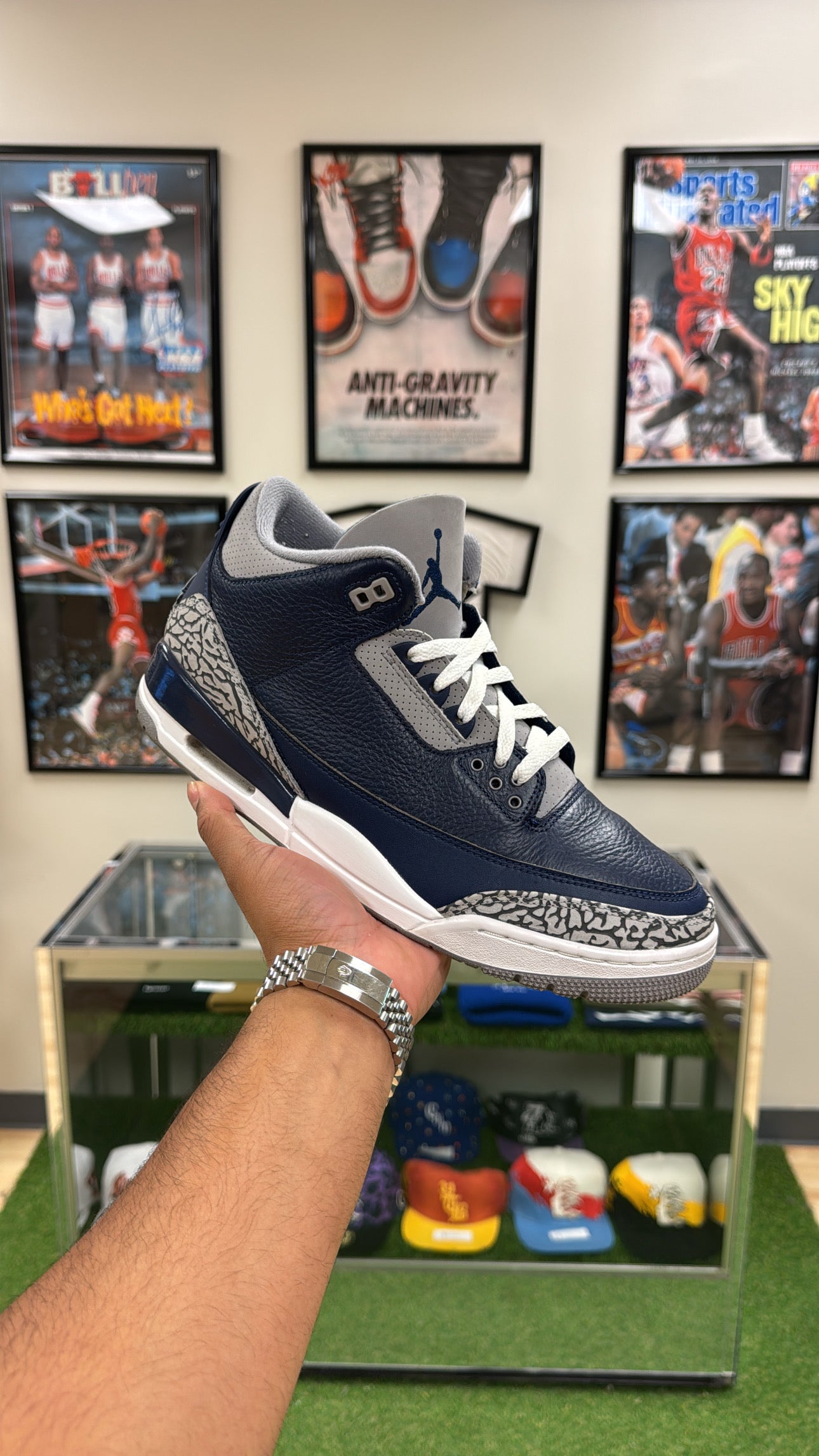 Jordan 3 Retro “Georgetown” (Sz 11)