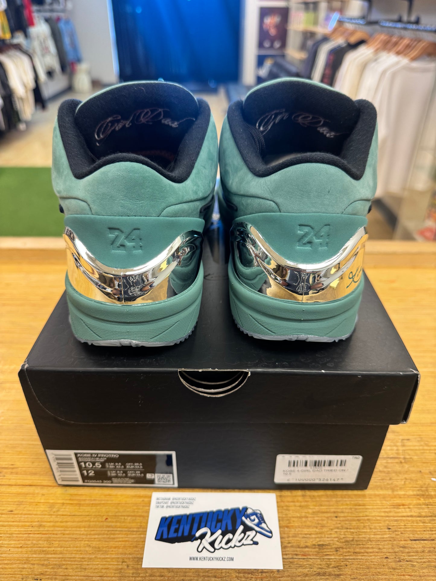 Kobe 4 Protro “Girl Dad” (Sz 10.5)