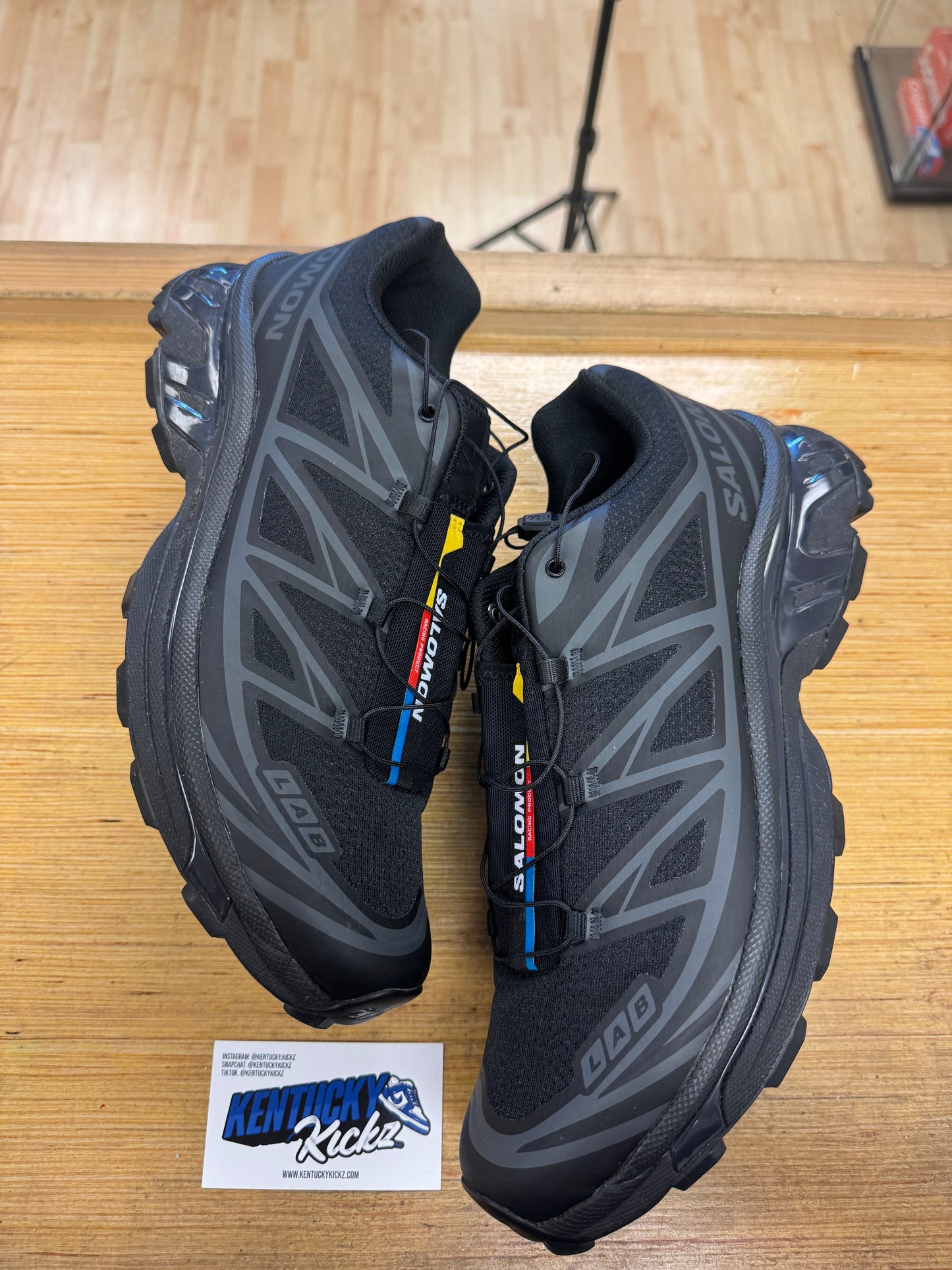 Salomon XT-6 “Triple Black” (Sz 12)