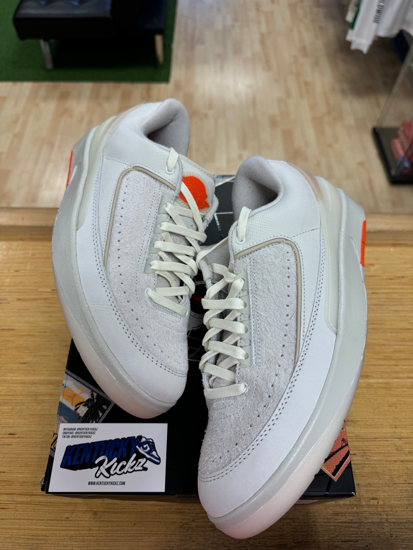 Jordan 2 Retro Low “Shelflife” (Sz 10.5)