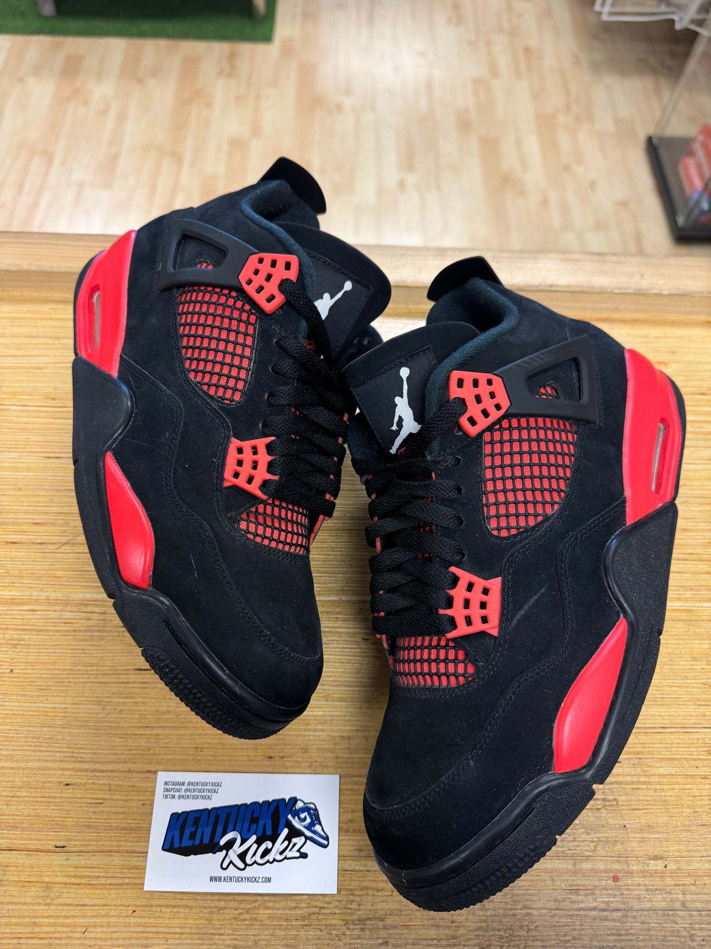 Jordan 4 Retro “Red Thunder” (Sz 9.5)