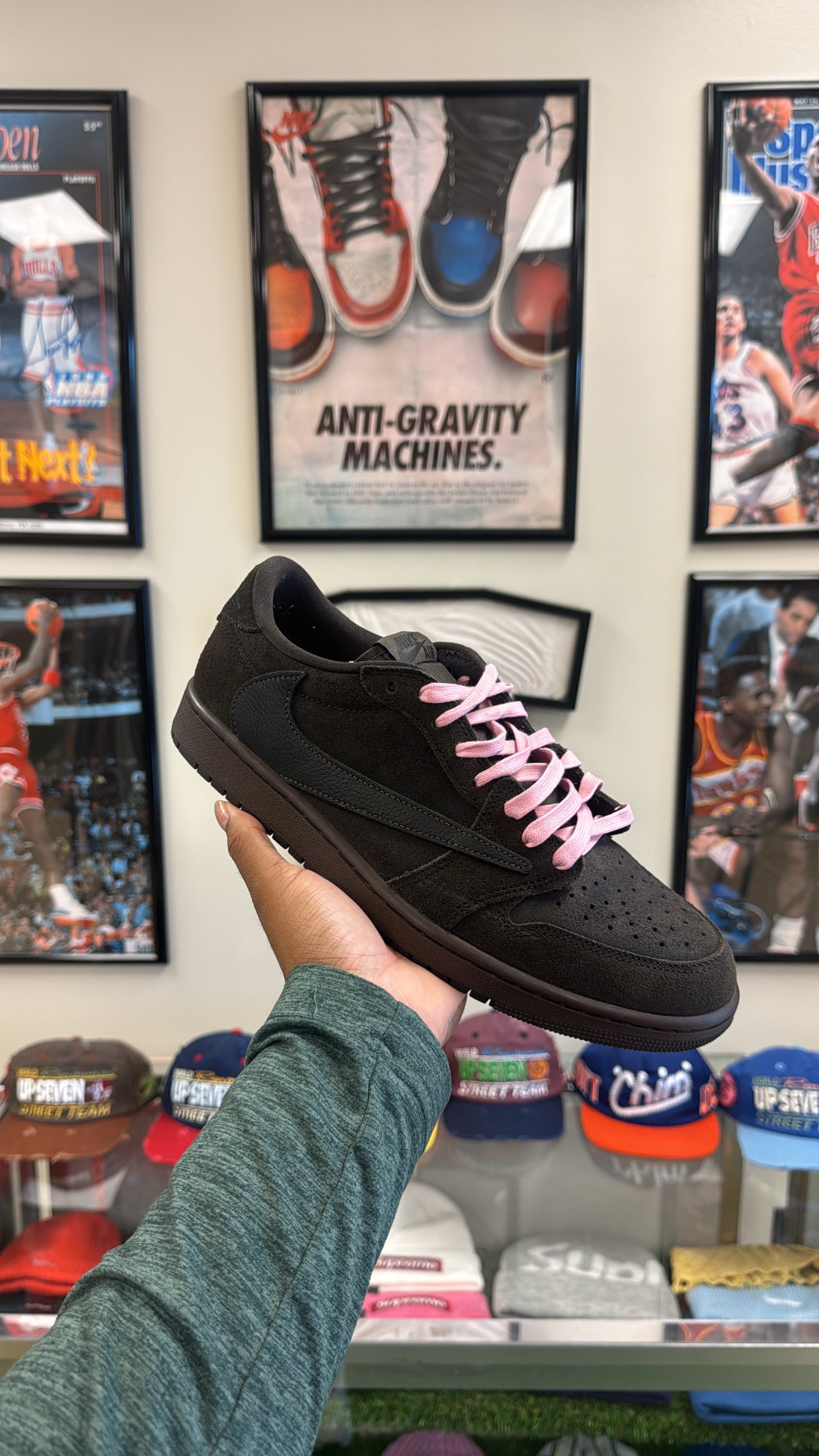 Jordan 1 Retro Low OG SP “Travis Scott Velvet Brown” (Sz 10.5)