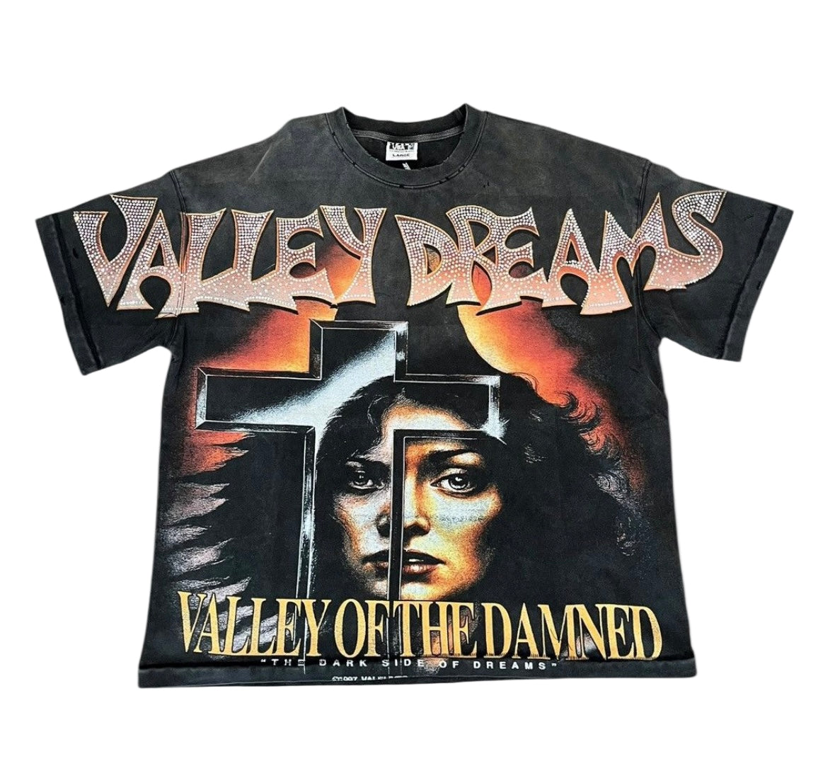 “VALE” DAMNED BLING TEE