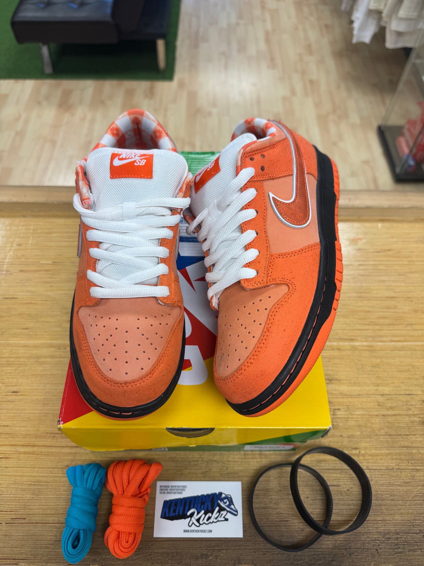 SB Dunk Low “Concept Orange Lobster” (Sz 9.5)