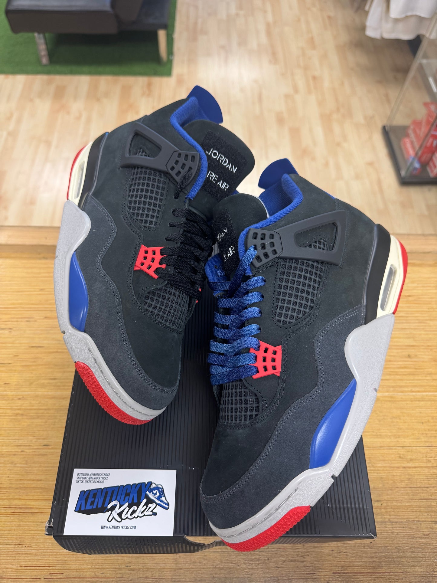 Jordan 4 Retro “Rare Air” White Lettering (Sz 12)