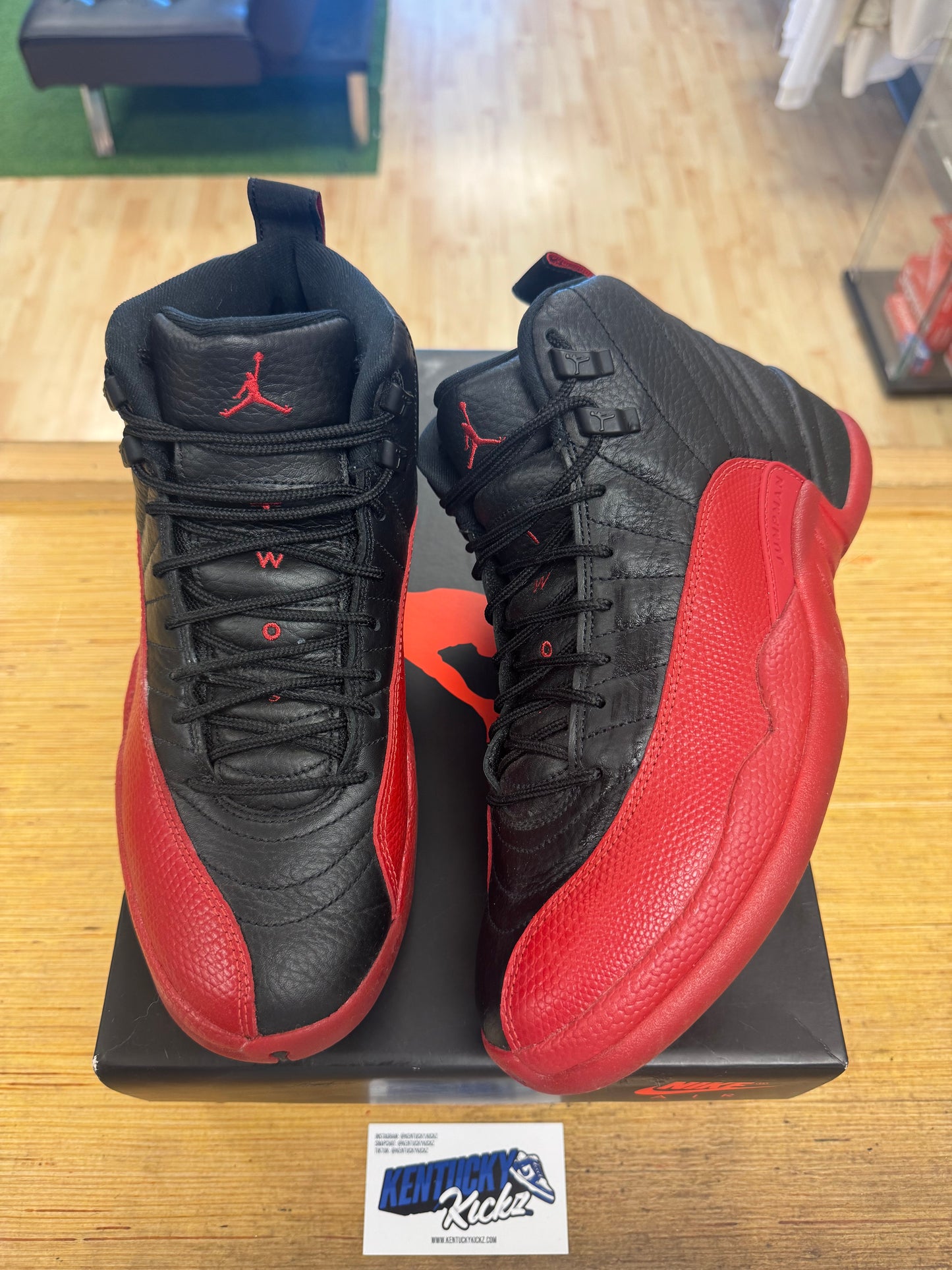 Jordan 12 Retro “Flu Game” (Sz 9.5)