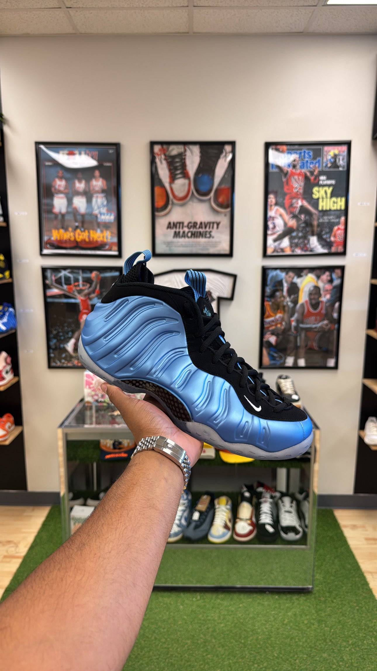 Air Foamposite One “University Blue” (Sz 12)