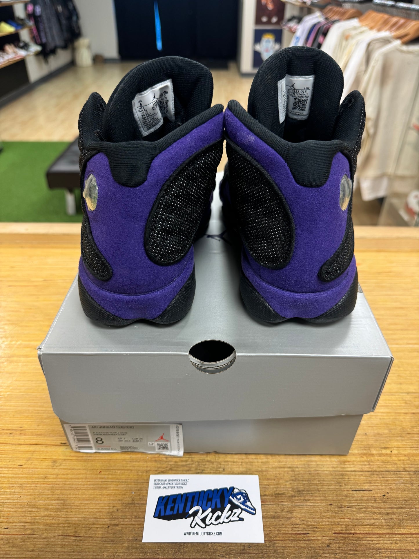 Jordan 13 Retro “Court Purple” (Sz 8)