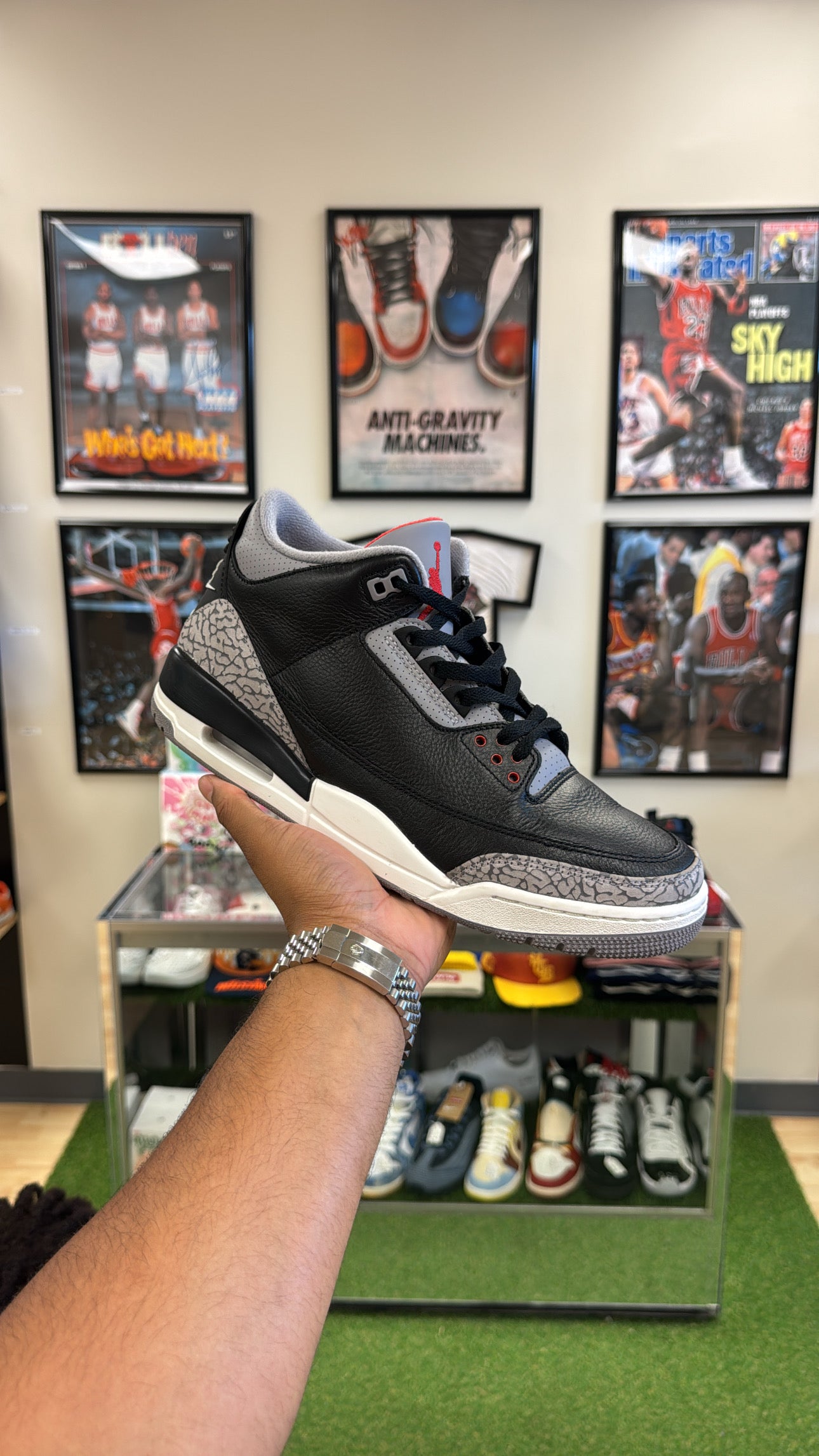 Jordan 3 Retro OG “Black Cement” 2024 (Sz 10.5)