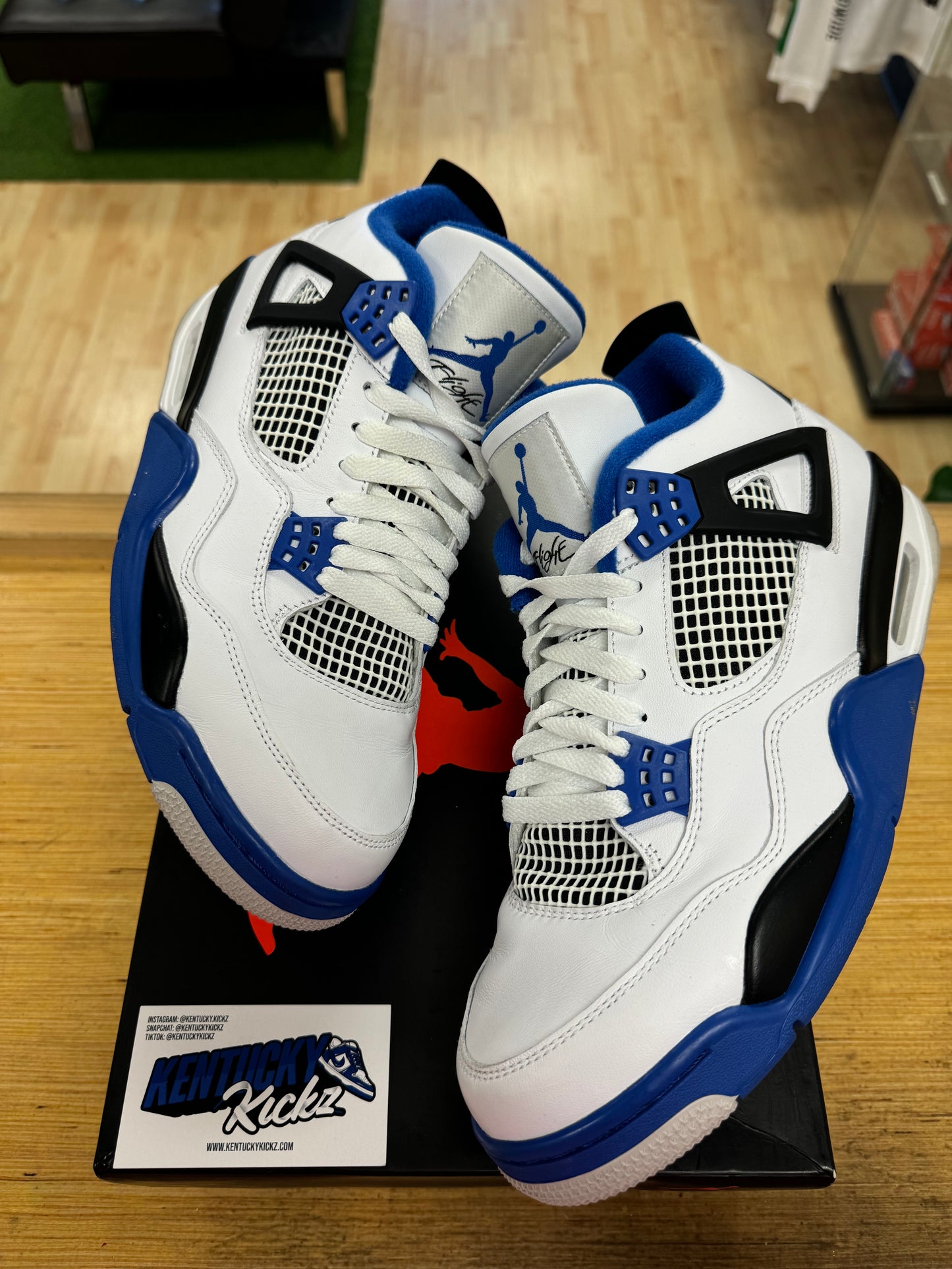 Jordan 4 Retro “Motorsport” 2017 (Sz 10.5)