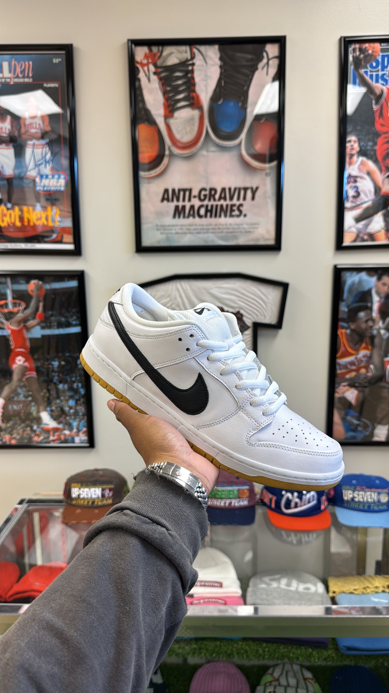 SB Dunk Low Pro “White Gum” (Sz 12)