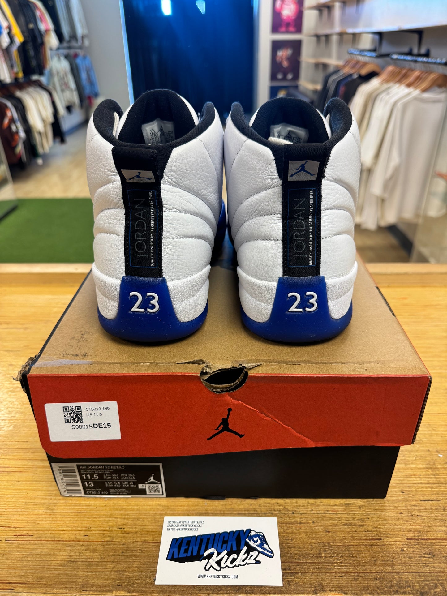 Jordan 12 Retro “BlueBerry” (Sz 11.5)