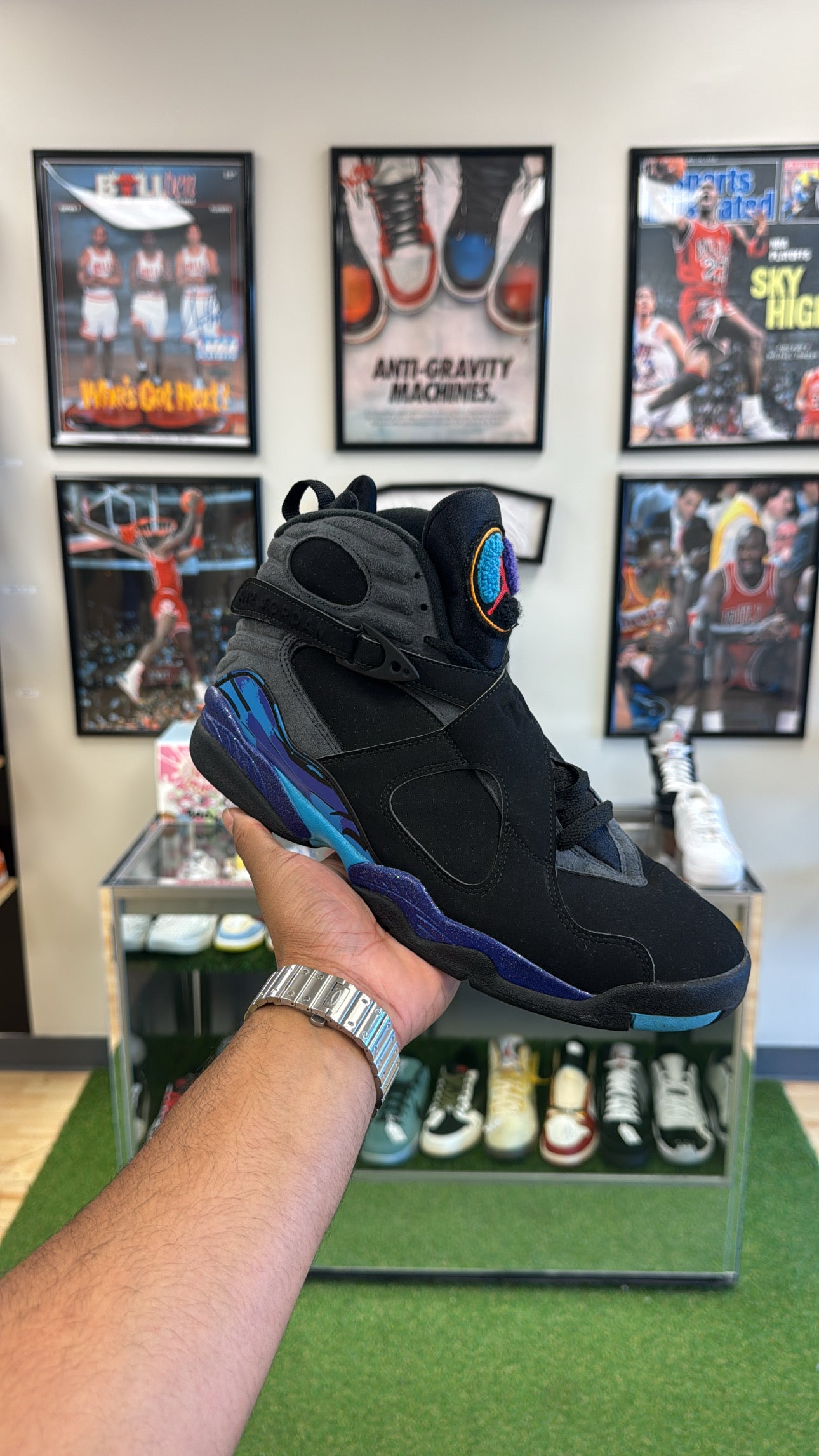 Jordan 8 Retro “Aqua” 2015 (Sz 10)