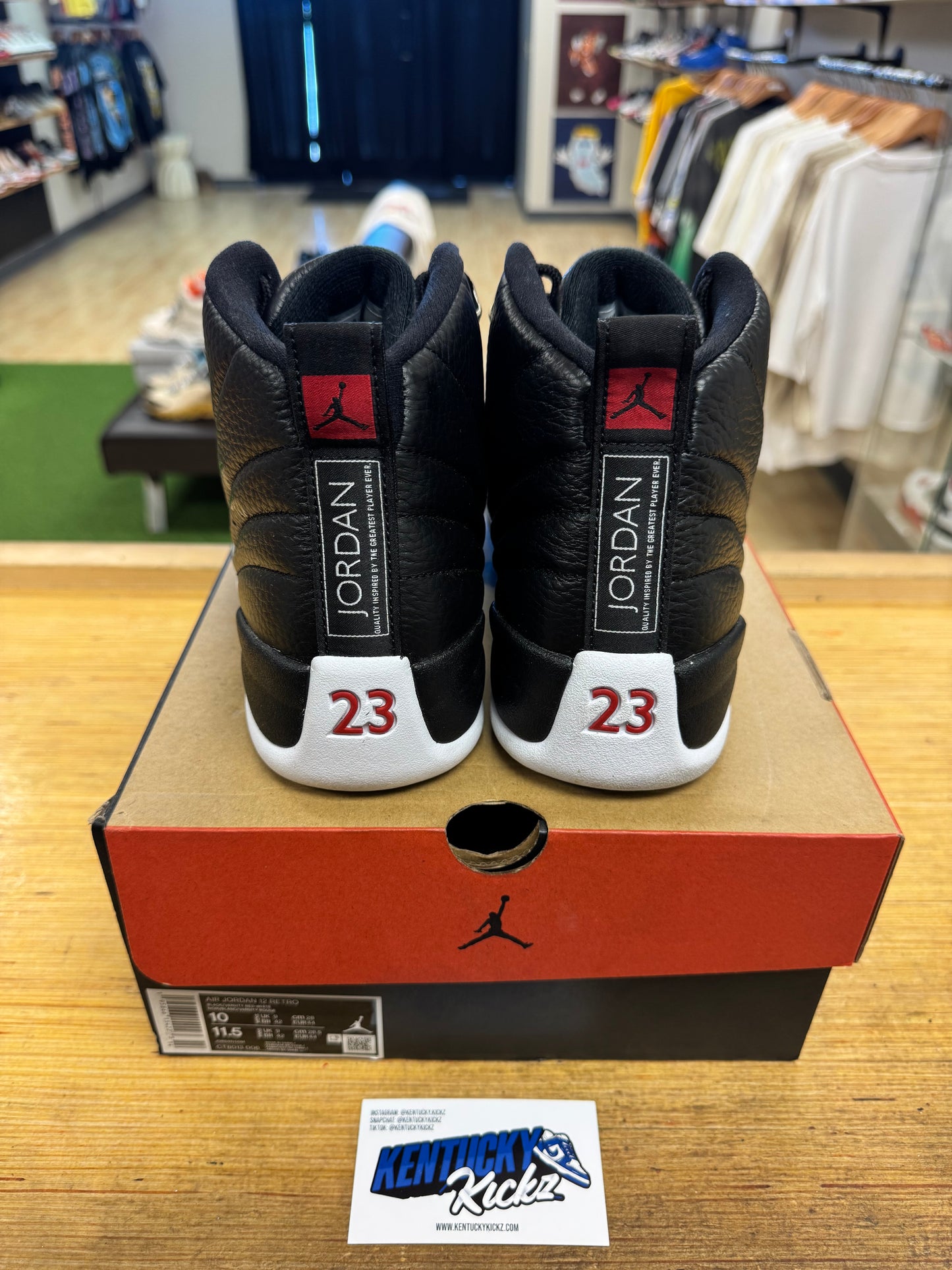 Jordan 12 Retro “Playoff” (Sz 10)