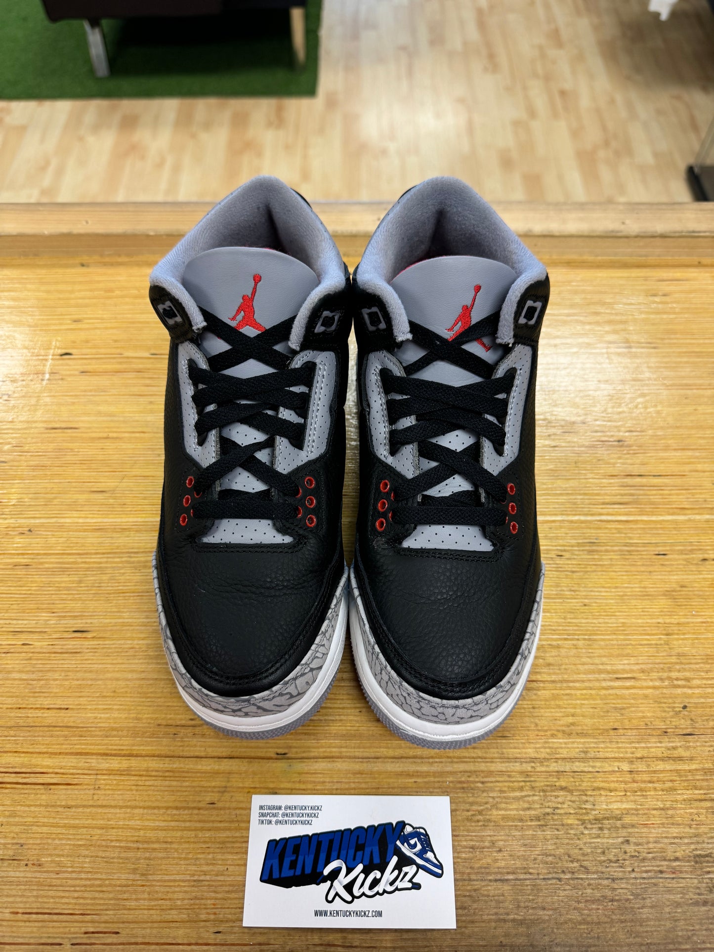Jordan 3 Retro “Black Cement” 2024 (Sz 6.5Y)